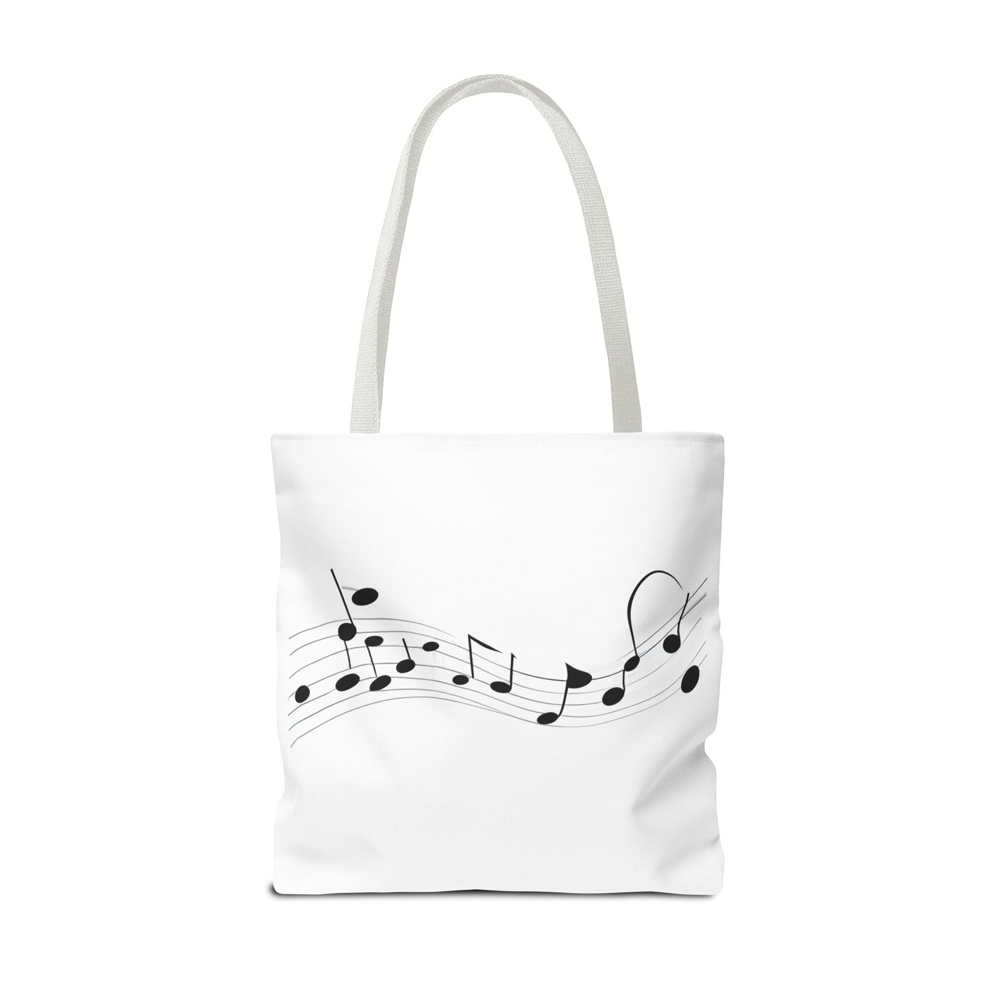 Musical Notes Tote Bag | Perfect for Music Lovers, Eco-Friendly Shopping