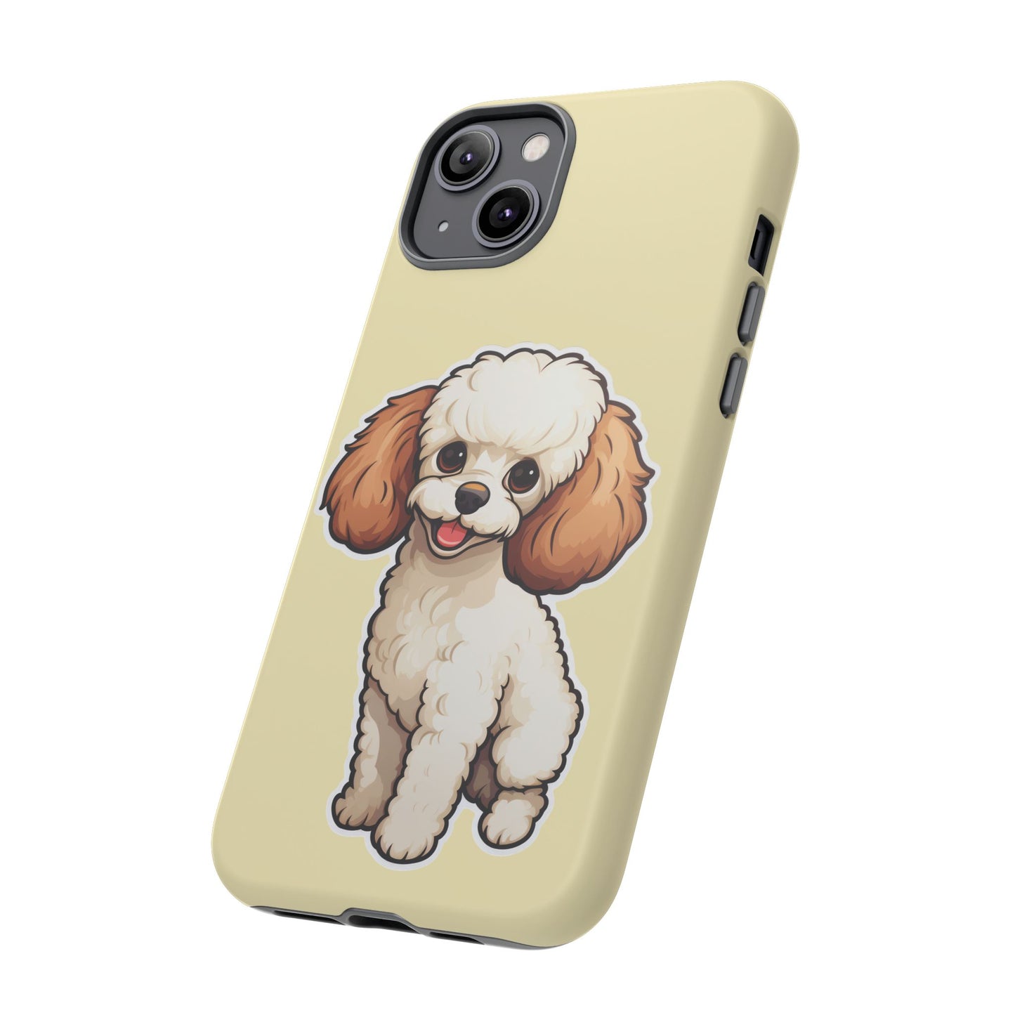 Cute Dog Phone Case, Pet Lover Gift, Custom Phone Cover, Cartoon Dog Case, Durable Phone Accessory