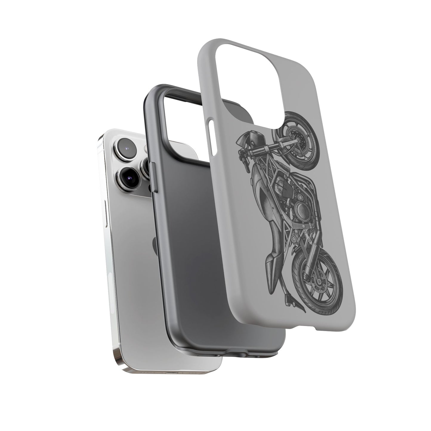 Motorcycle Phone Case - Tough Cases - Biker Gift, Motorcycle Lover, Custom Phone Cover, Unique Biker Accessory