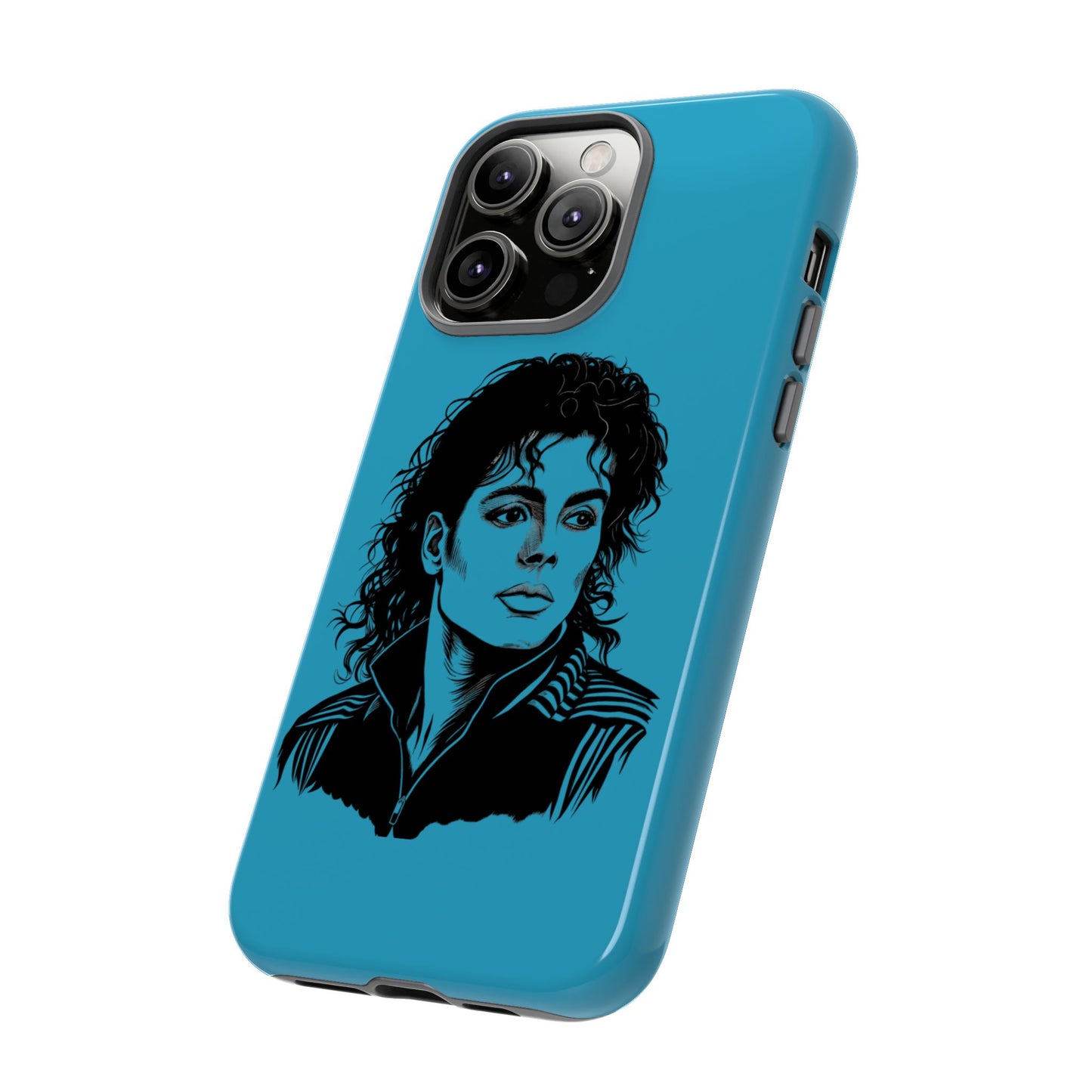 Michael Jackson Phone Case - Tough Cases, Pop Music Gifts, Retro Art, Unique Phone Accessories, Vintage Design