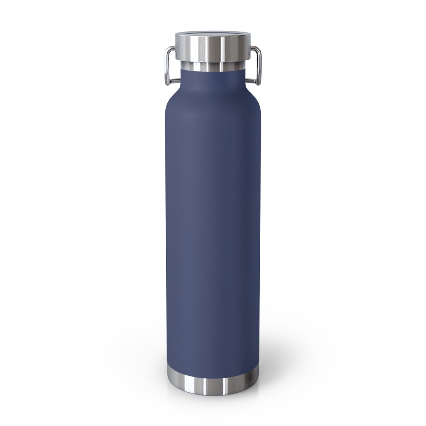 Personalized Copper Insulated Water Bottle, 22oz - "D" Custom Monogram, Travel Mug, Fitness Bottle, Hydration Gift, Eco-Friendly
