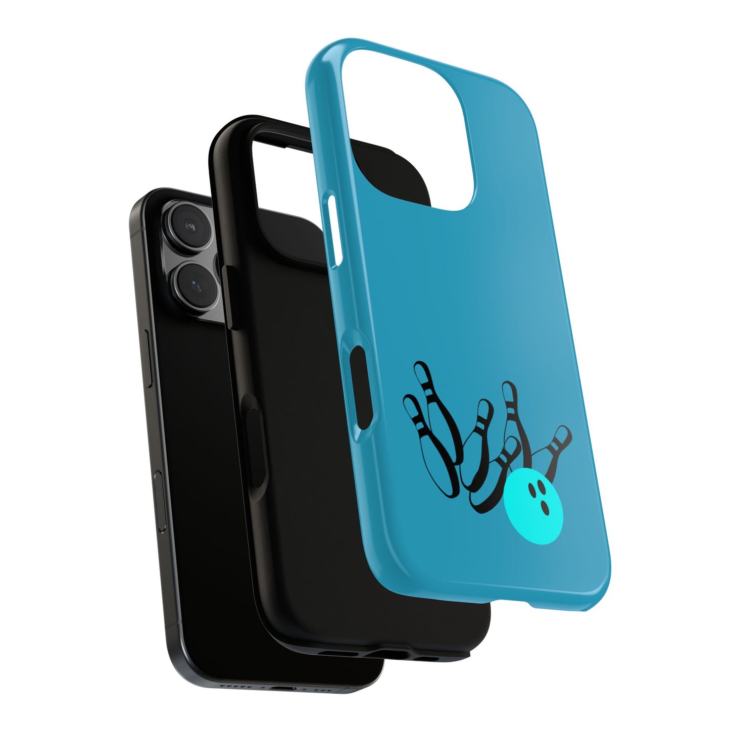 Bowling Phone Case, Tough Cases for Bowling Enthusiasts, Fun Gift for Bowlers, Unique Phone Accessory, Sports Themed Cases