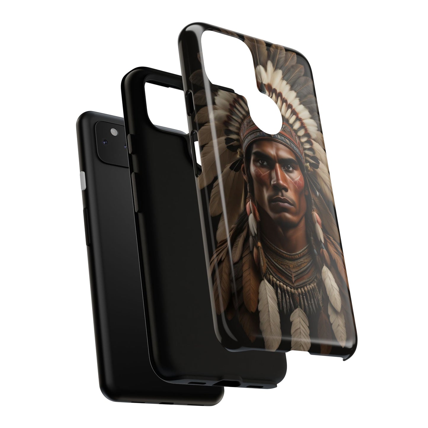 Native American Art Phone Case, Strong Culture Design, Unique Gift for Him or Her, Tough Cases, Customizable Protector, Tribal Style