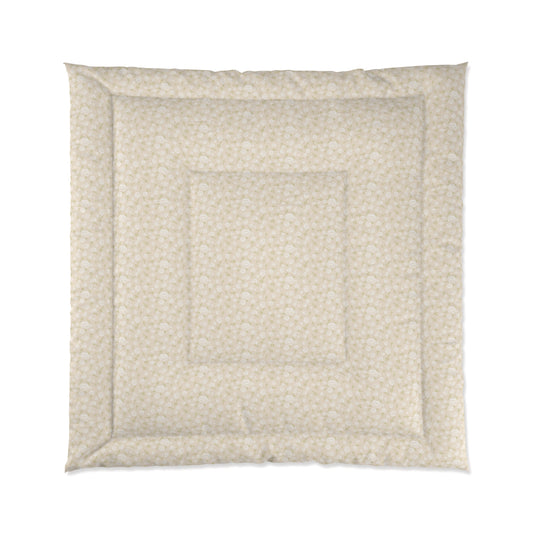 Cozy Patterned Comforter for Warm Nights, Bedding Set, Bedroom Decor, Gift for Home, Cozy Aesthetic, Lightweight Quilt