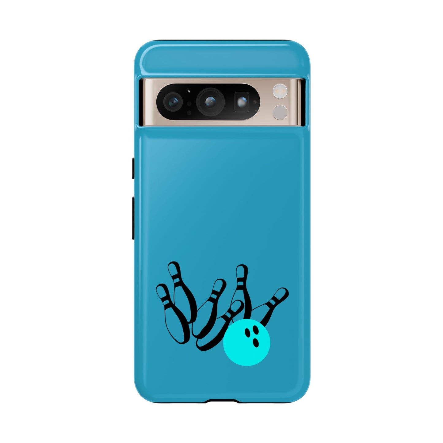 Bowling Phone Case, Tough Cases for Bowling Enthusiasts, Fun Gift for Bowlers, Unique Phone Accessory, Sports Themed Cases
