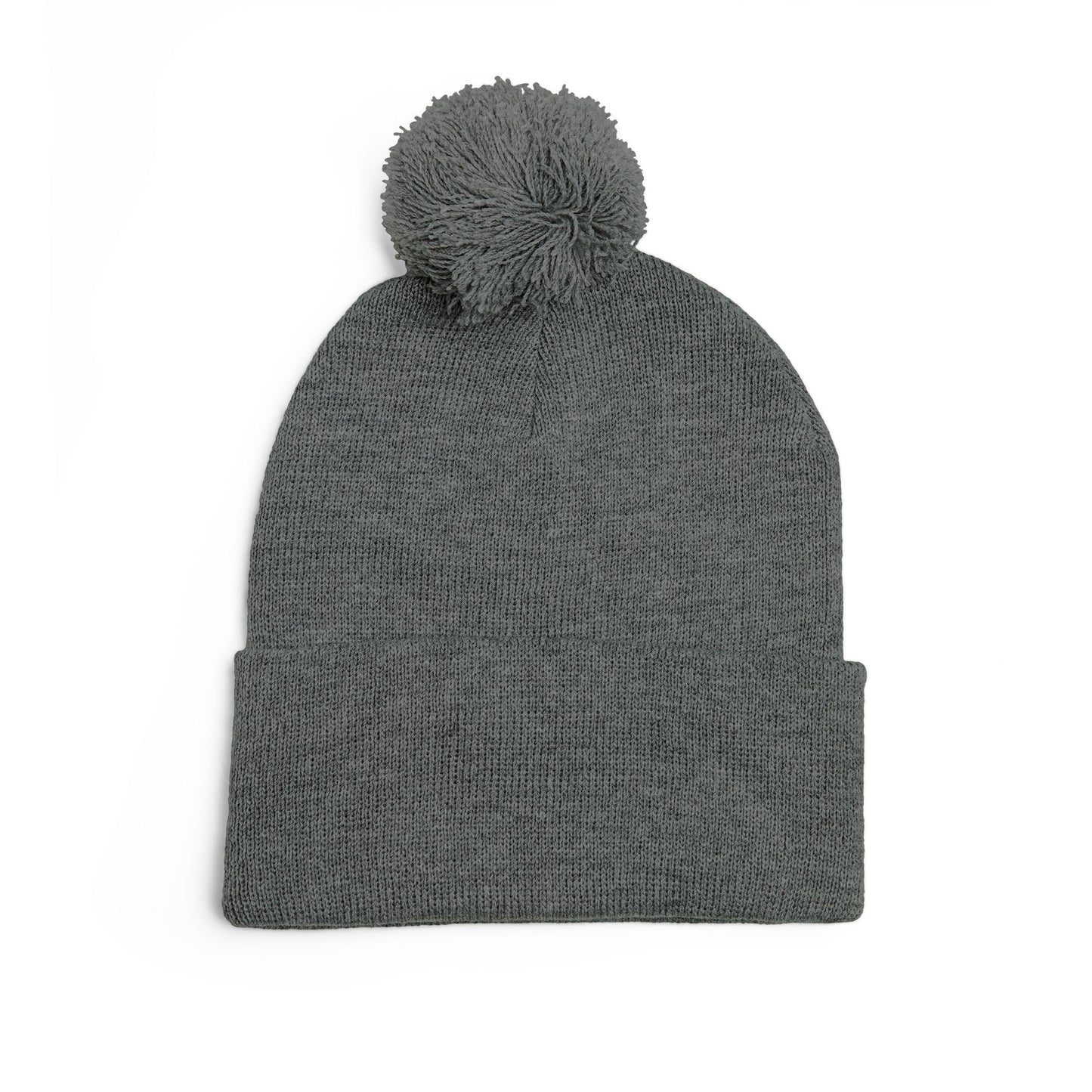 Cozy Pom-Pom Knit Cap, Winter Beanie, Embroidered Hat, Gift for Him/Her, Stylish Knitwear, Cold Weather Accessory