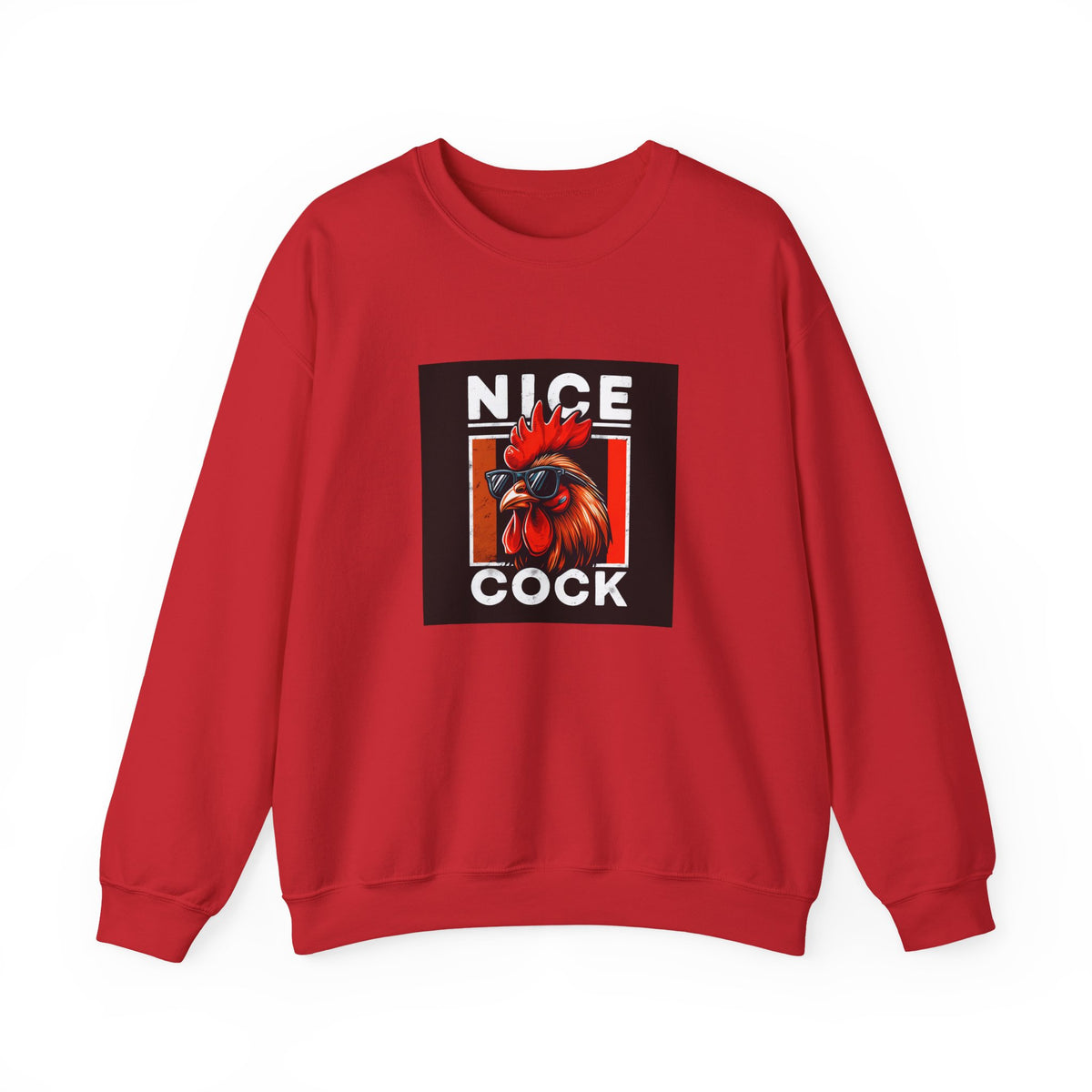 Nice Cock Rooster Crewneck Sweatshirt
