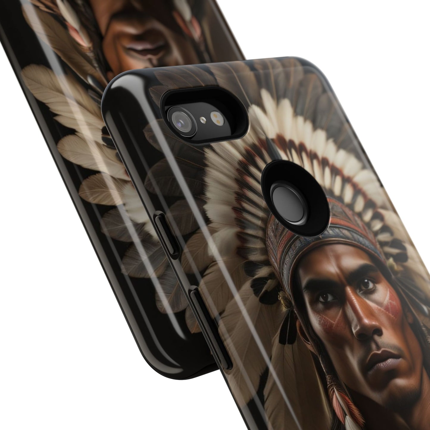 Native American Art Phone Case, Strong Culture Design, Unique Gift for Him or Her, Tough Cases, Customizable Protector, Tribal Style
