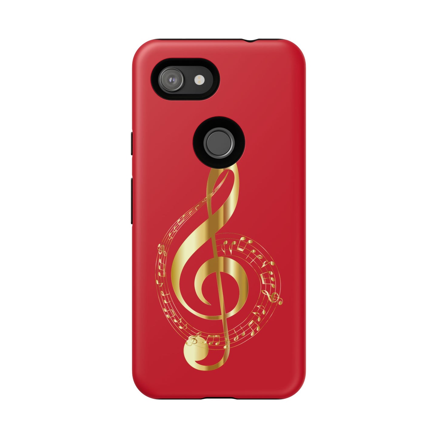 Tough Cases - Red Musical Note