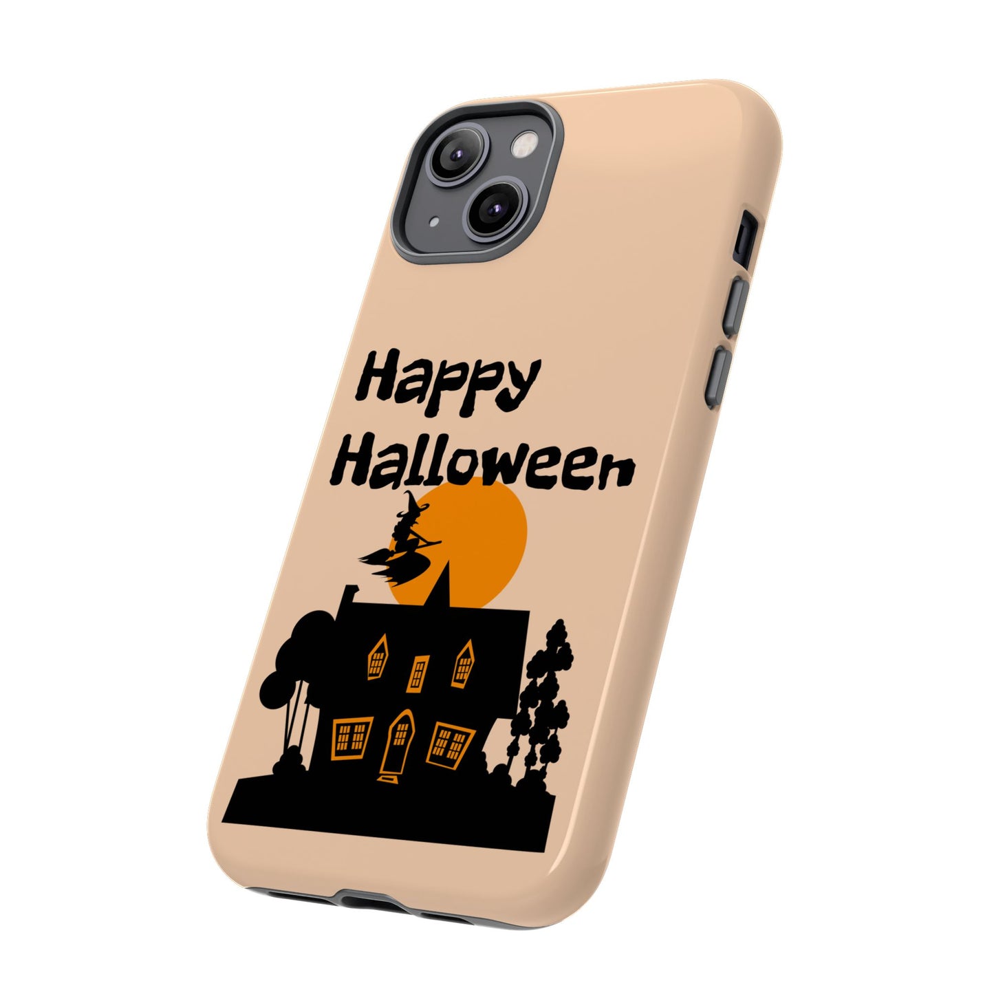 Halloween Phone Case, Spooky Mobile Cover, Tough Case for Phone, Witch Design, Fall Decor, Unique Gift for Halloween