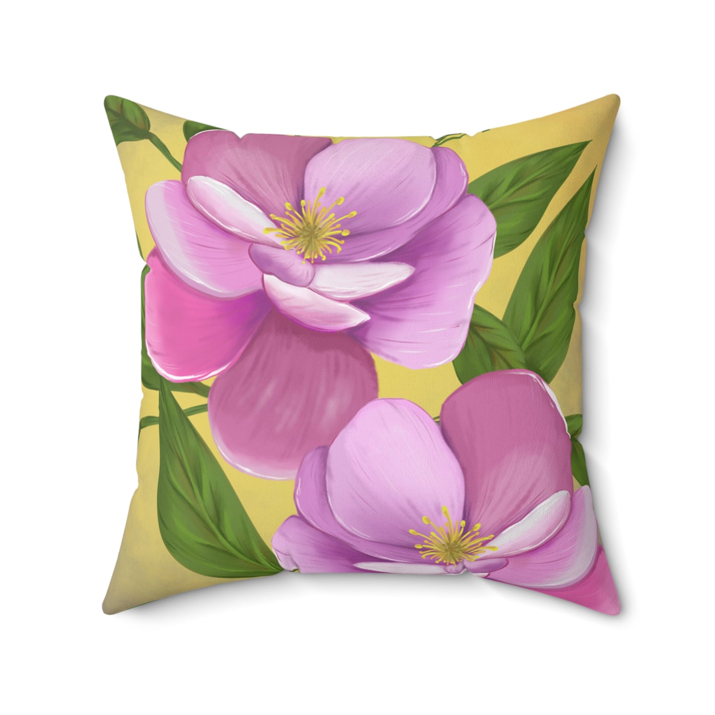 Spun Polyester Square Pillow