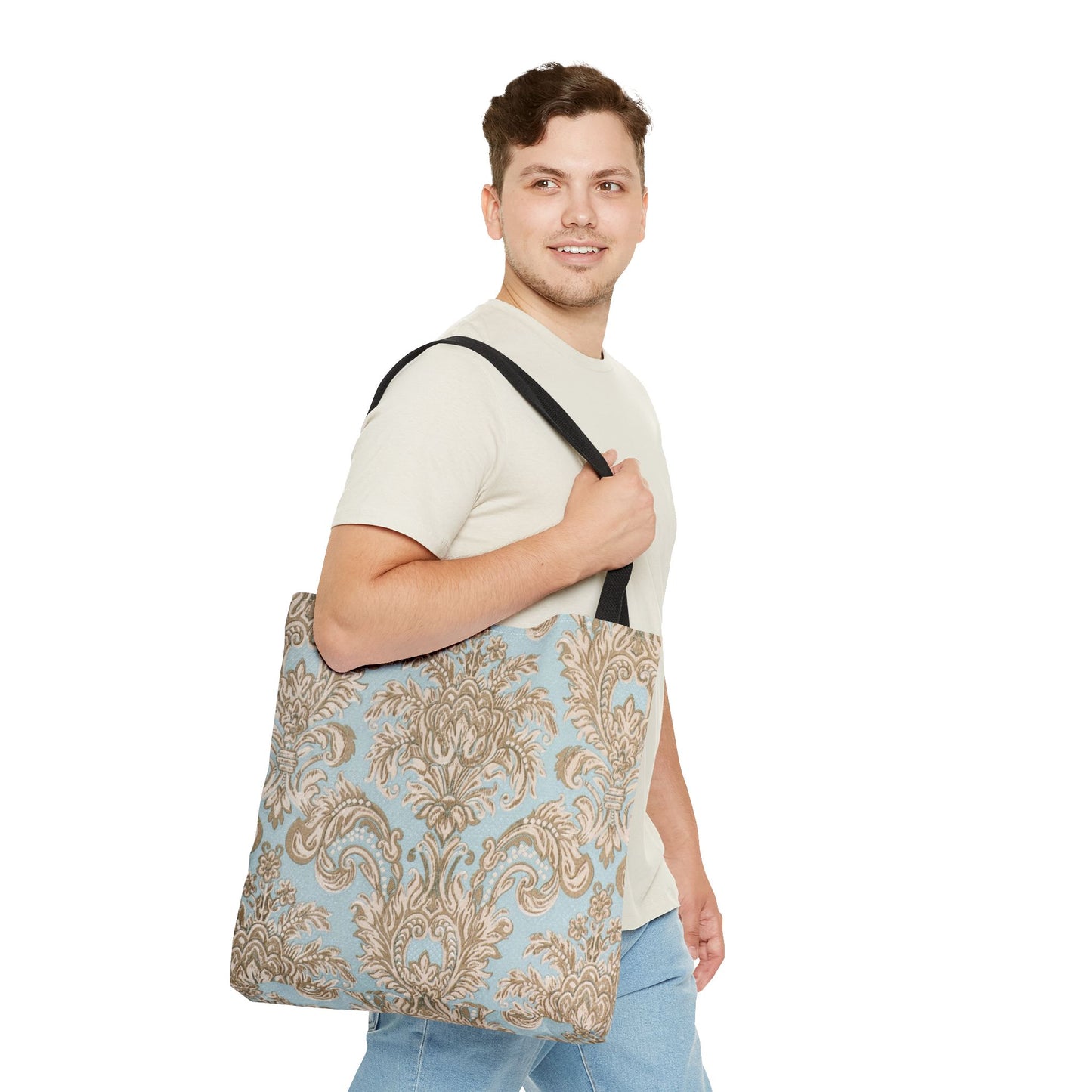 Chic Floral Tote Bag, Stylish Everyday Bag, Travel Tote, Shopper's Essential, Gift for Her, Beach Bag