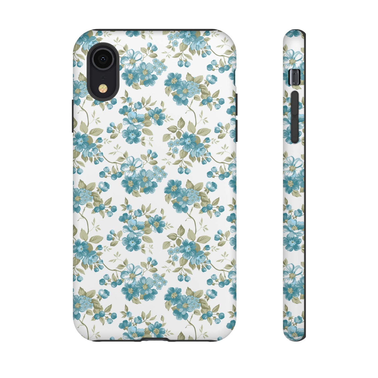 Floral Phone Case - Tough Cases, Durable Phone Cover, Cute Floral Design, Gift for Her, Trendy Phone Accessory, Spring Style