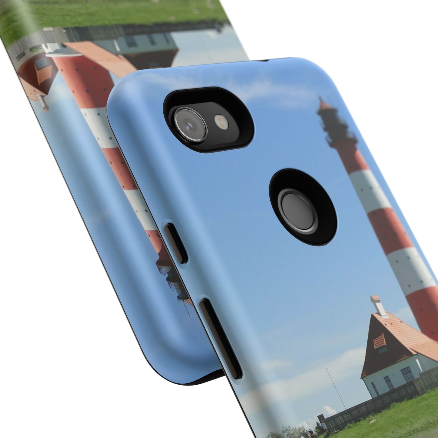 Lighthouse Phone Case - Coastal Vibes, Nautical Gift, Ocean Lover Accessory, Beach Aesthetic, Customizable Design