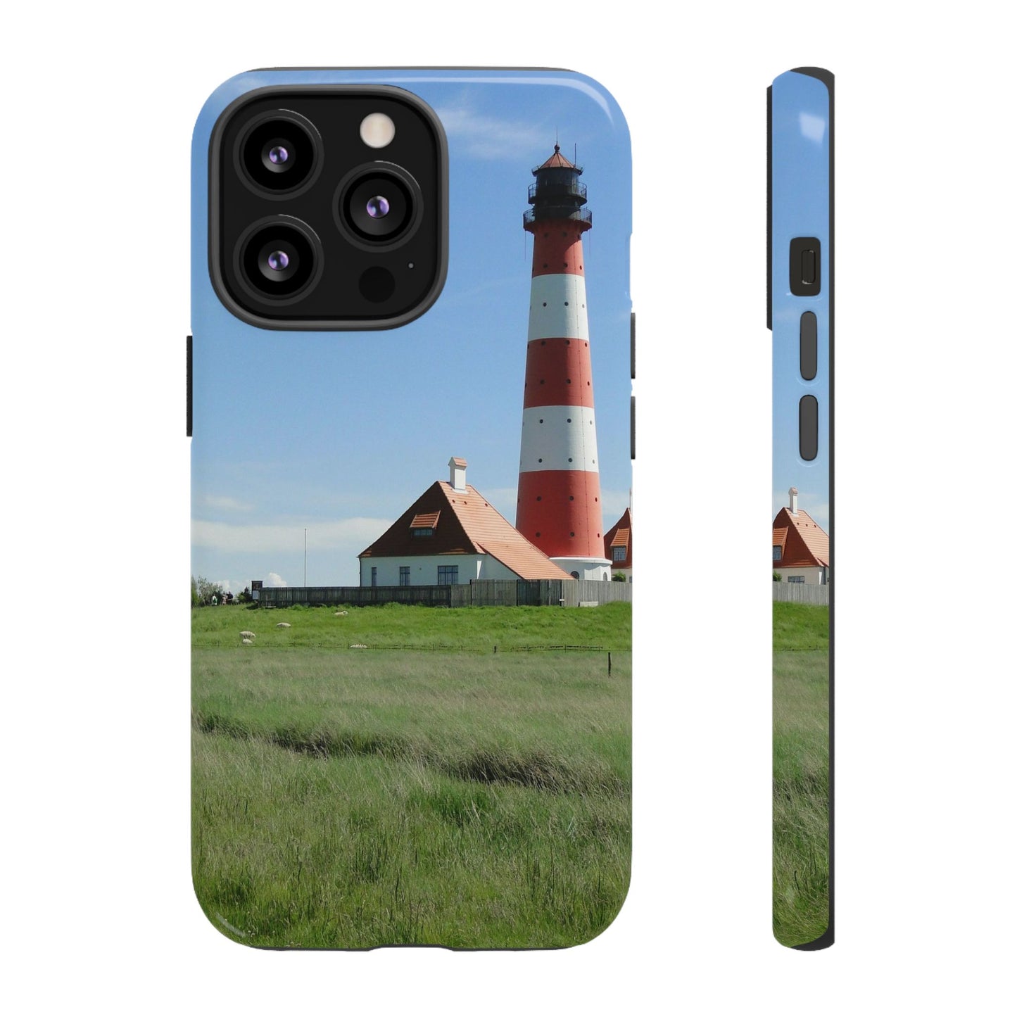 Lighthouse Phone Case - Coastal Vibes, Nautical Gift, Ocean Lover Accessory, Beach Aesthetic, Customizable Design
