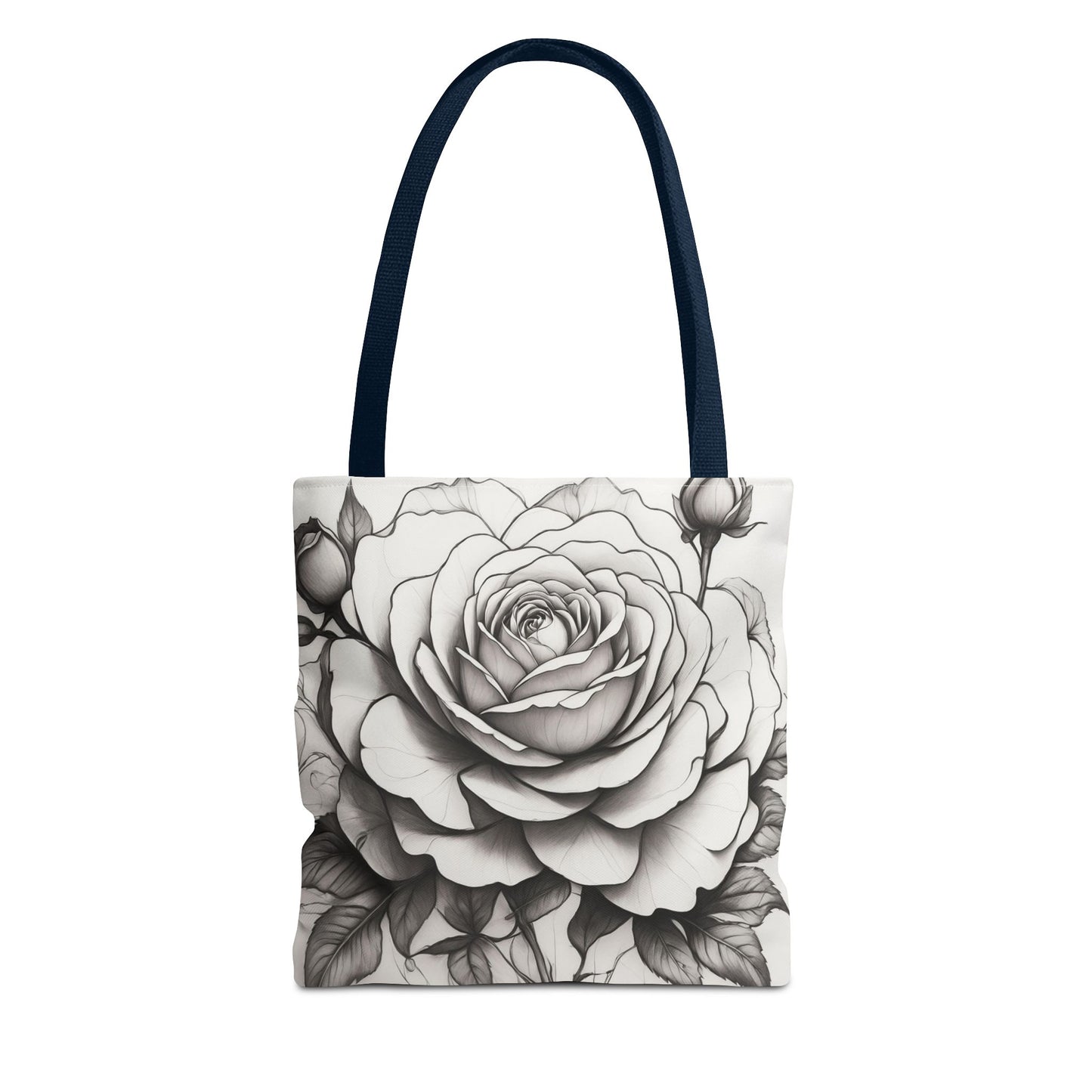 Elegant Floral Tote Bag, Garden Lover Gift, Shopping Bag, Art Print Tote, Mother's Day Gift, Eco-Friendly Canvas Bag