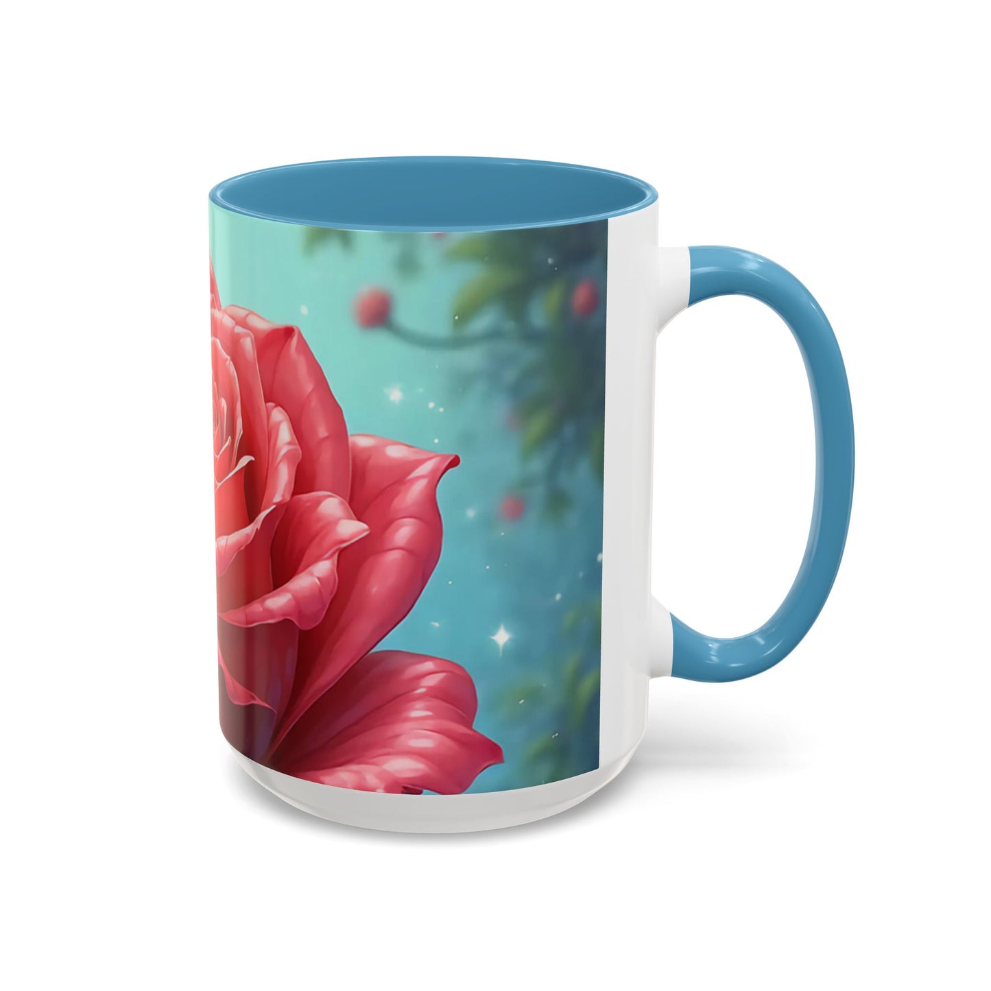 Elegant Rose Coffee Mug for Floral Lovers, Perfect Gift for Mother’s Day, Birthday, Home Decor, Garden Enthusiasts, Art Collectors