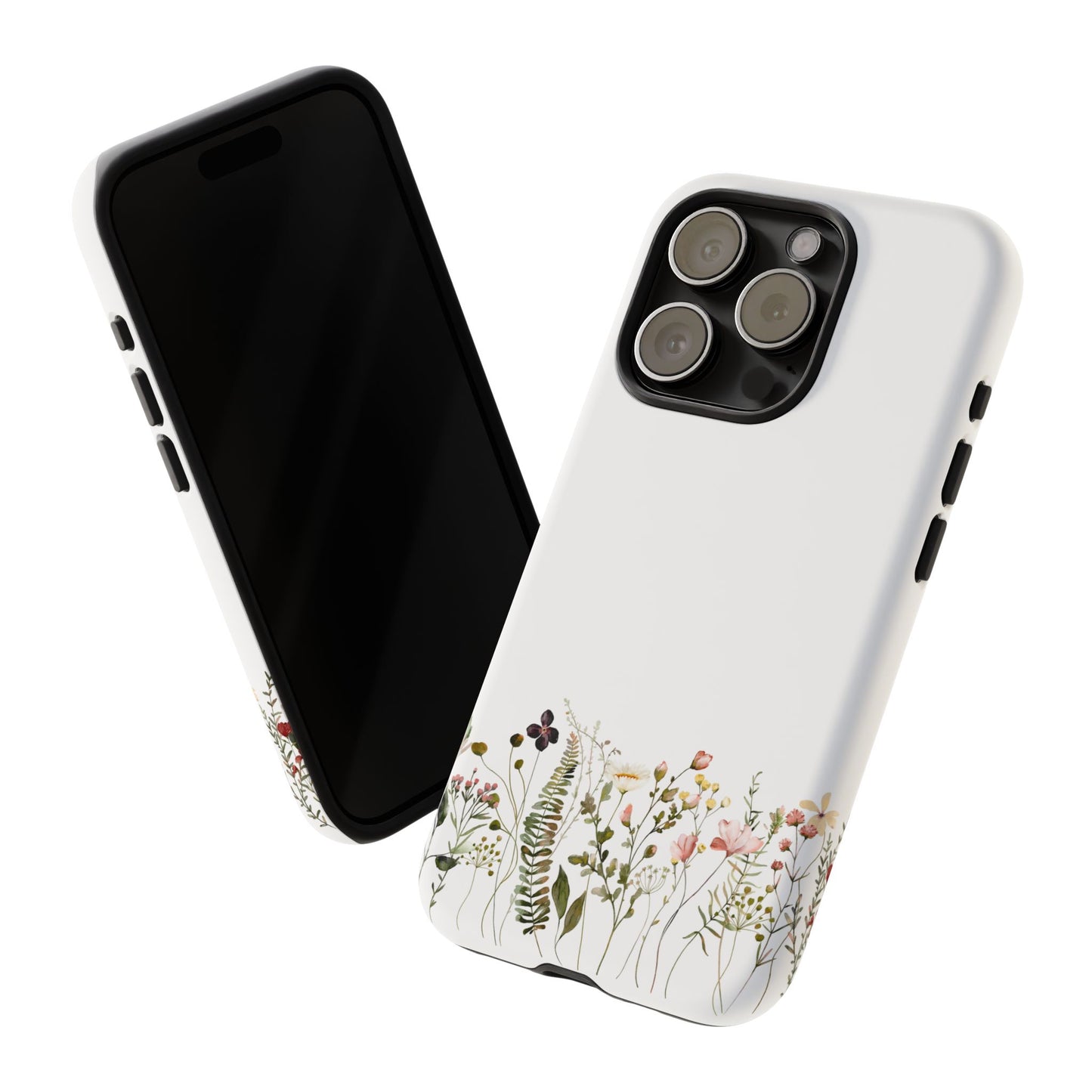 Floral Phone Case - Tough Cases for Nature Lovers, Stylish Floral Design, Phone Protection, Gifts for Her, Eco-Friendly Tech Accessories