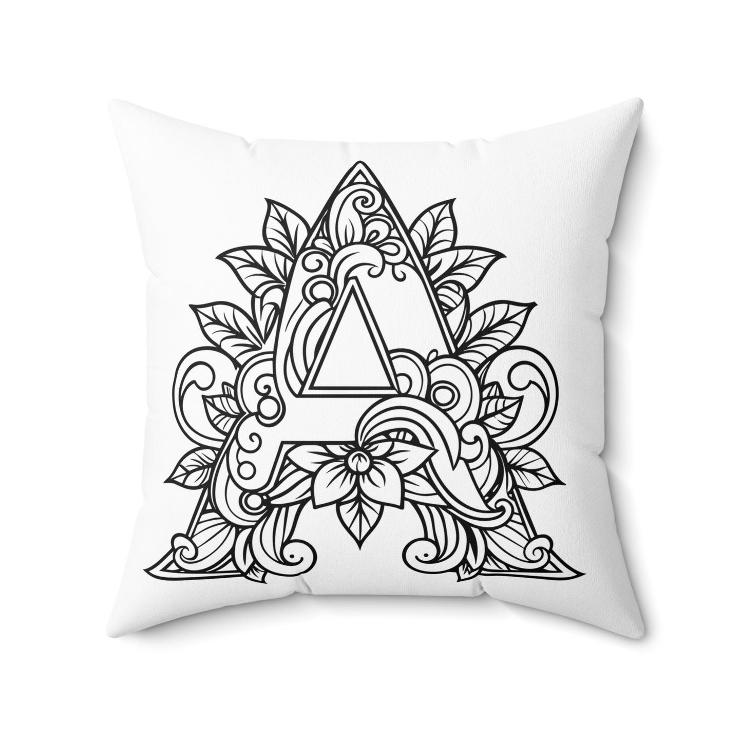 Spun Polyester Square Pillow