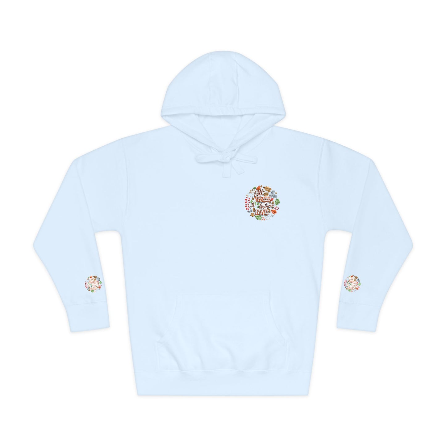 Floral Unisex Fleece Hoodie - Cozy Gift for Nature Lovers, Perfect for Fall, Spring, Birthdays, Relaxation, Outdoor Activities