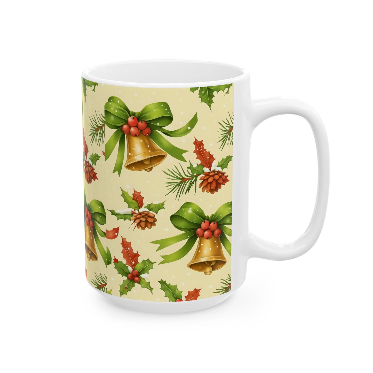 Festive Christmas Mug, Holiday Drinkware, Seasonal Gifts, Christmas Decor, Gift for Coffee Lovers, Winter Wonderland