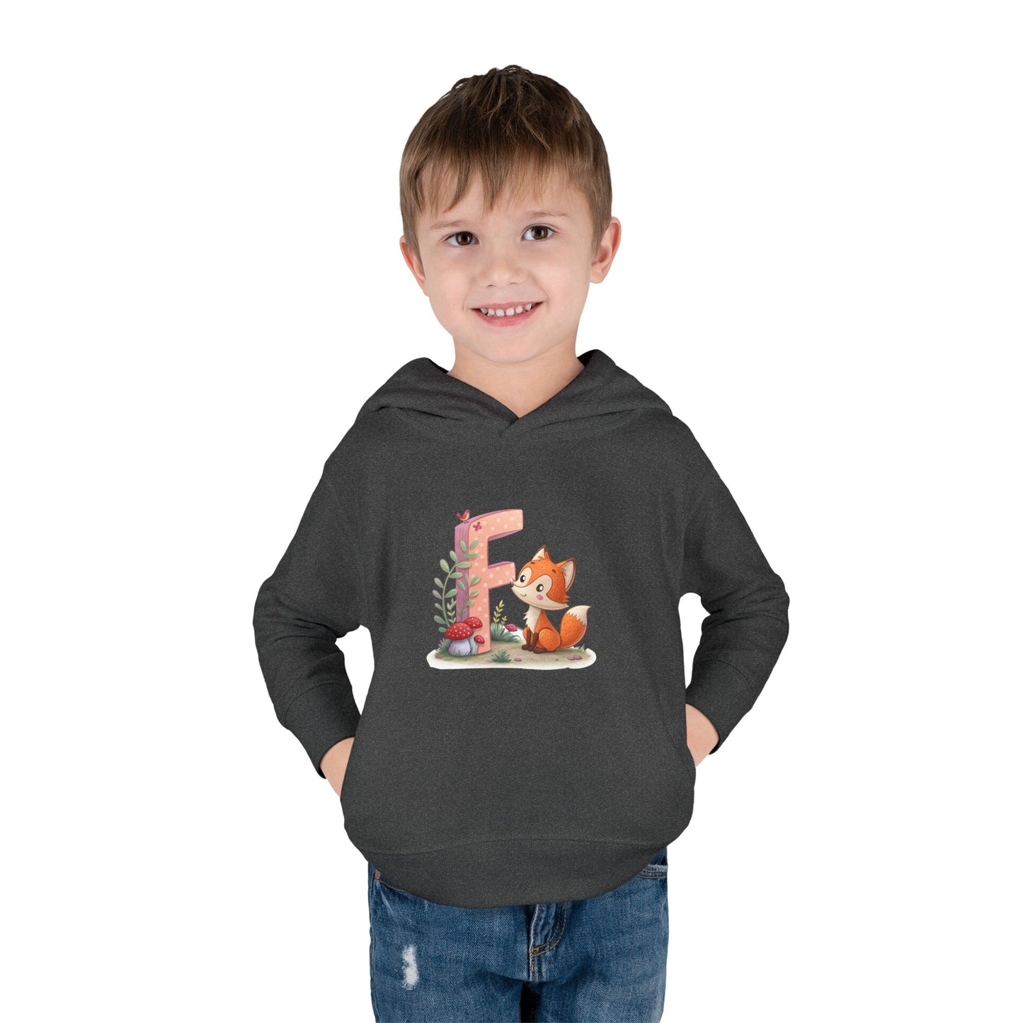 Cute Toddler Fox Hoodie, Fleece Pullover for Kids, Perfect Gift for Birthdays, Baby Showers, or Everyday Wear