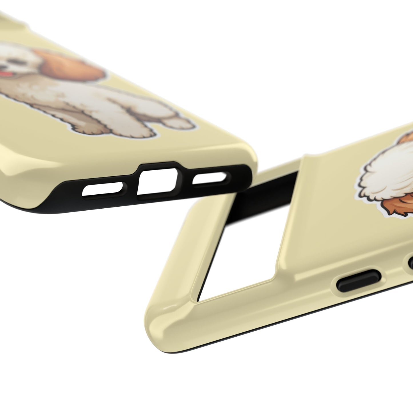 Cute Dog Phone Case, Pet Lover Gift, Custom Phone Cover, Cartoon Dog Case, Durable Phone Accessory
