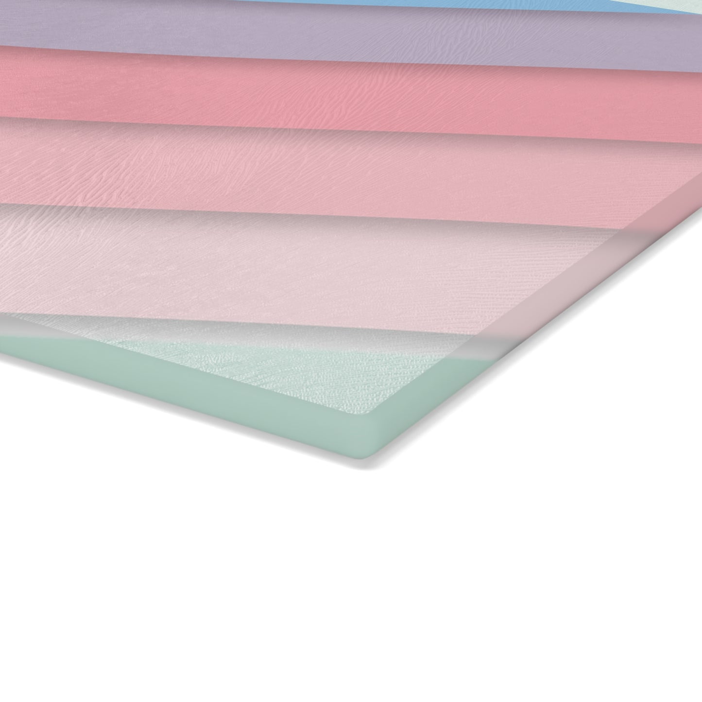 Elegant Pastel Glass Cutting Board | Kitchen Decor, Gift for Chefs