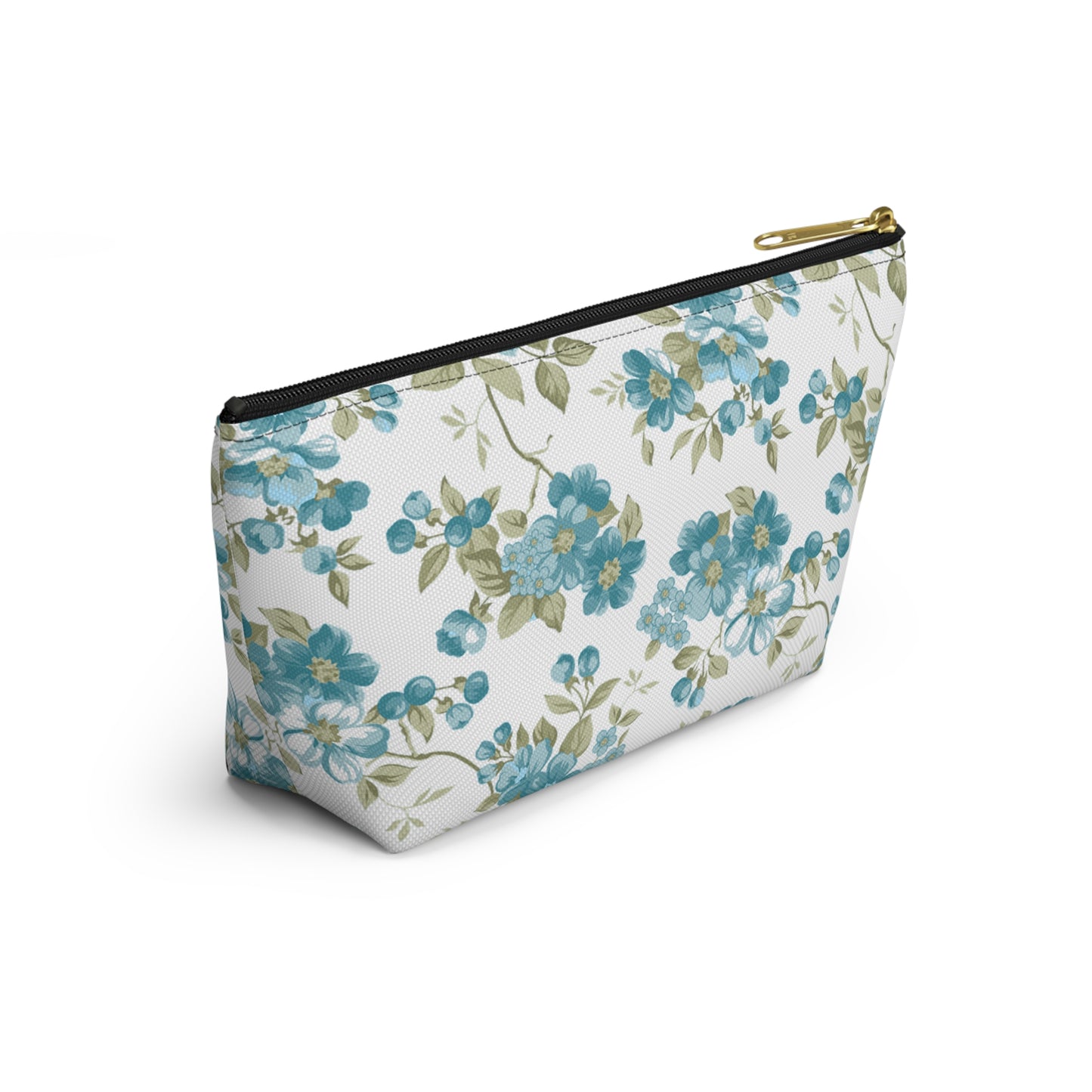 Floral Accessory Pouch, Makeup Bag, Organizing Pouch, Gift for Her, Travel Companion