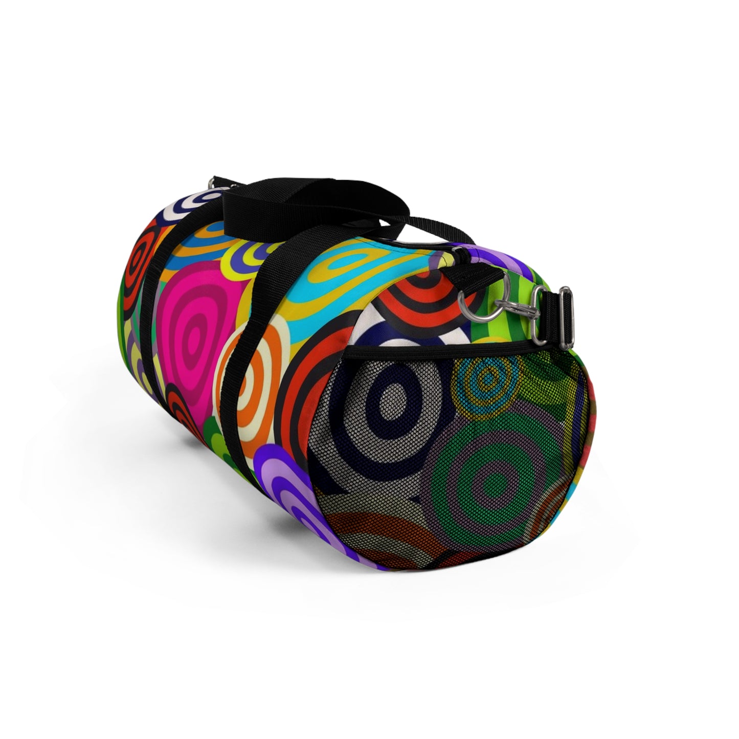Colorful Swirl Duffel Bag for Gym, Travel, or Weekend Getaways, Fun Design, Perfect Gift for Adventurers, Gym Lovers, Holiday Travel