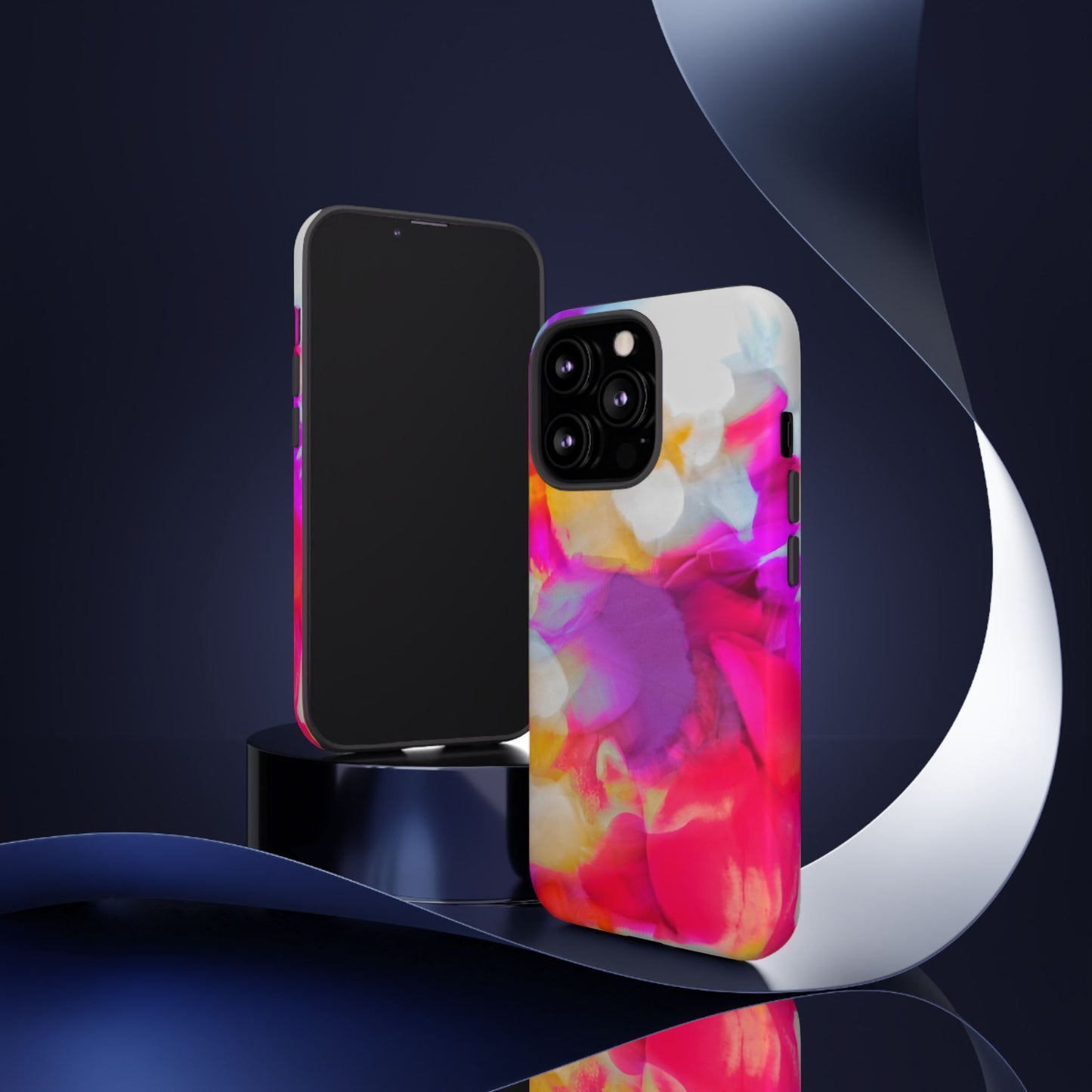 Floral Phone Case: Stylish Art for Your Device, Tough Cases, Gift for Her, Flower Print, Trendy Accessories, Phone Protection
