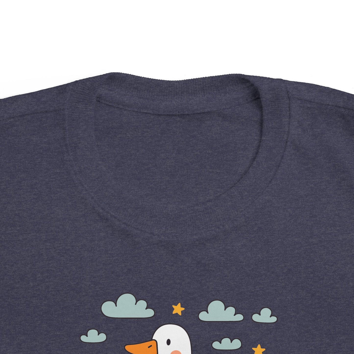 Cute Toddler's Tee with Happy Duck Design, Perfect for Playtime, Gifts, or Family Outings, Summer Fun, Animal Lovers