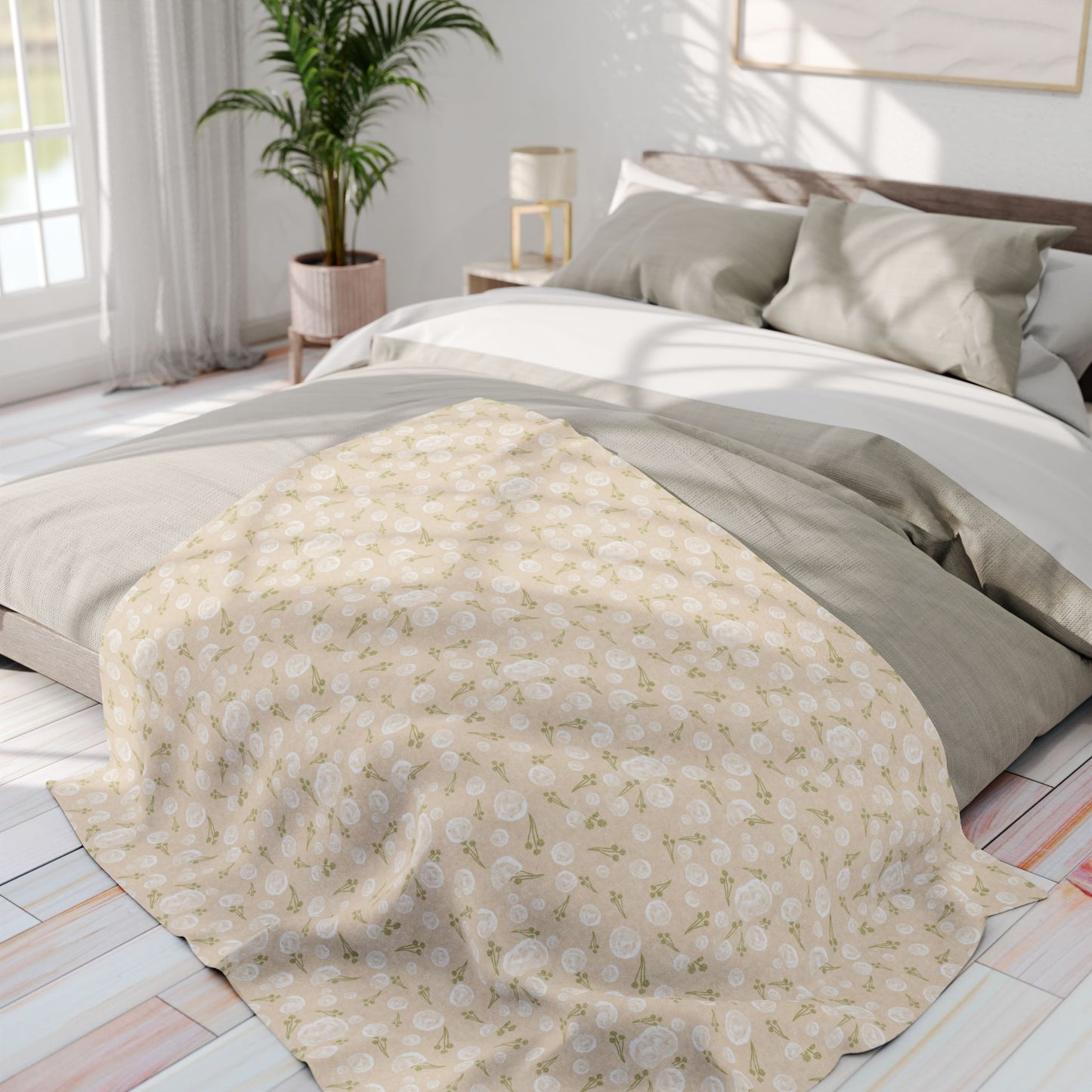 Cozy Arctic Fleece Blanket, Warm Throw for Winter, Soft Blanket for Home Decor, Gift for Christmas, Snuggle Softness