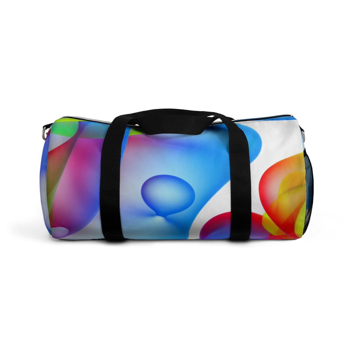 Vibrant Colorful Duffel Bag, Gym Bag, Travel Tote, Weekend Luggage, Sporty Carryall, Perfect for Sports, Yoga, Travel