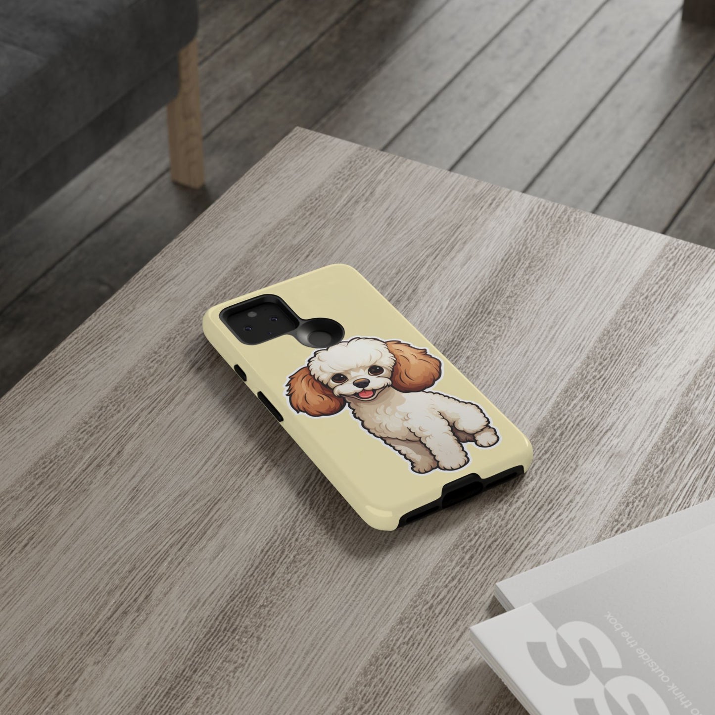 Cute Dog Phone Case, Pet Lover Gift, Custom Phone Cover, Cartoon Dog Case, Durable Phone Accessory