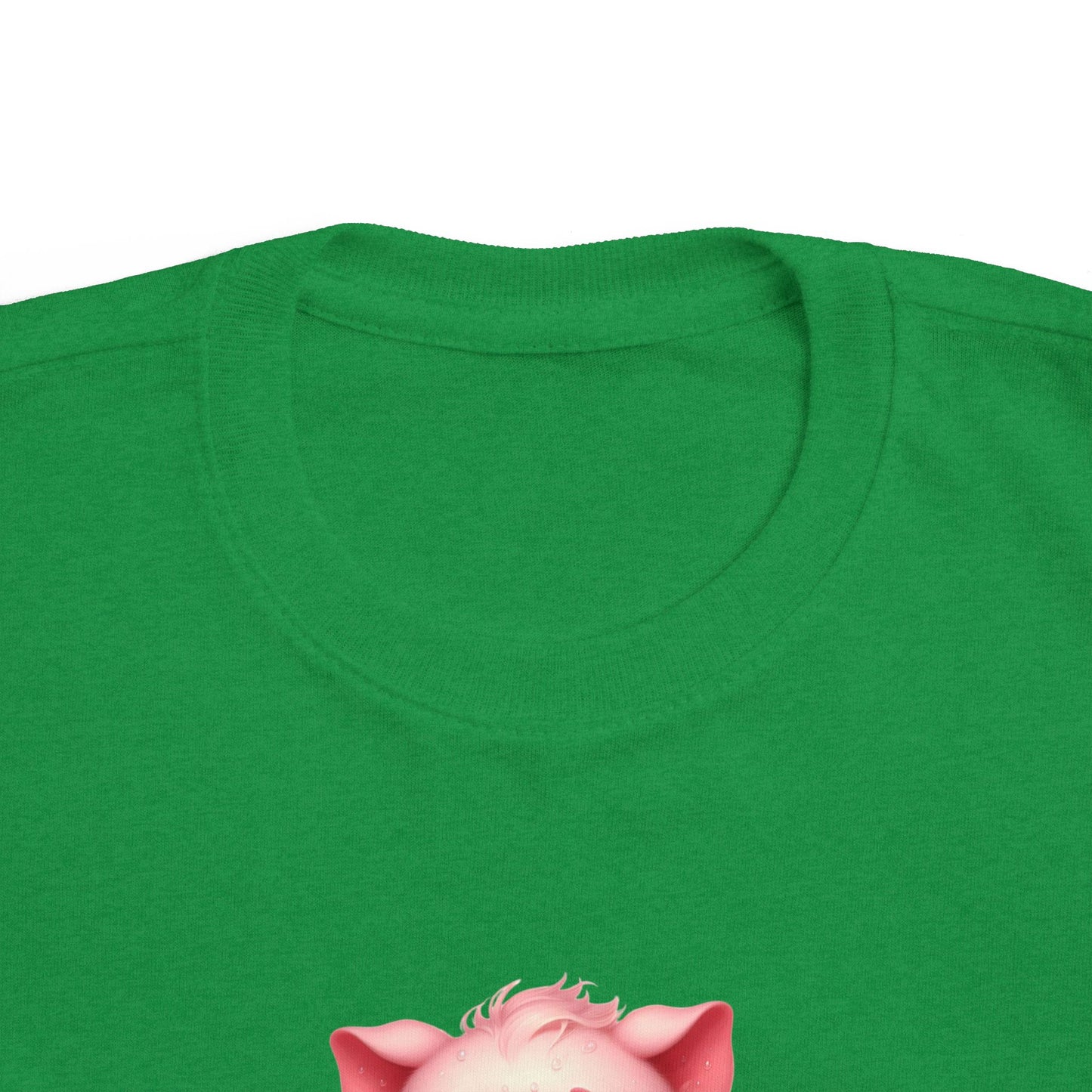 Cute Pig Toddler Tee, Adorable Animal Shirt for Kids, Perfect Baby Gift, Birthday Outfit, Playful Graphic Tee, Toddler Clothing