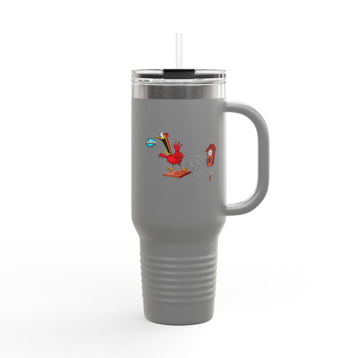 Whimsical Insulated Travel Mug | Perfect for Road Trips, Camping, Outdoor Adventures, Gifts for Coffee Lovers, Personalized Travel Cups