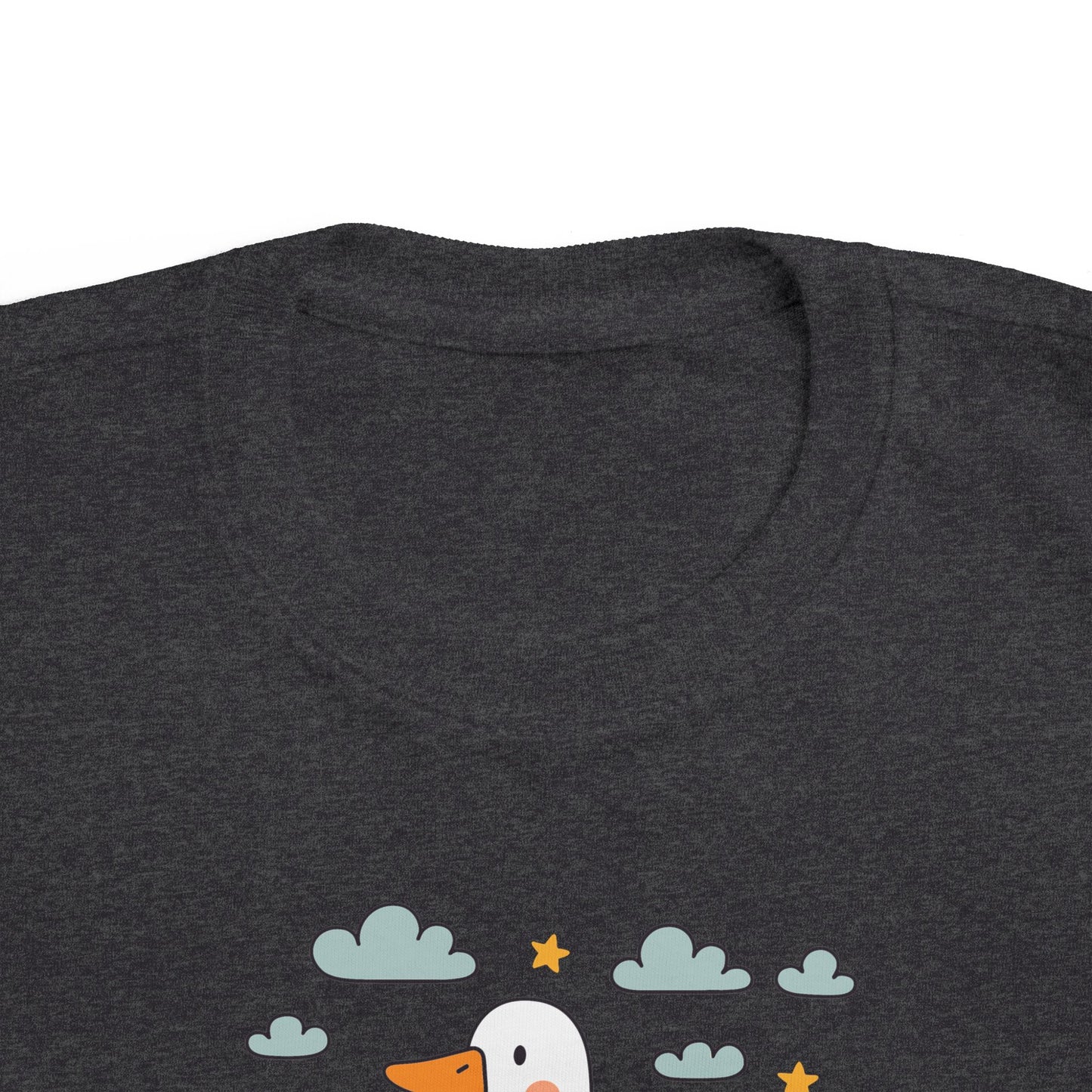Cute Toddler's Tee with Happy Duck Design, Perfect for Playtime, Gifts, or Family Outings, Summer Fun, Animal Lovers