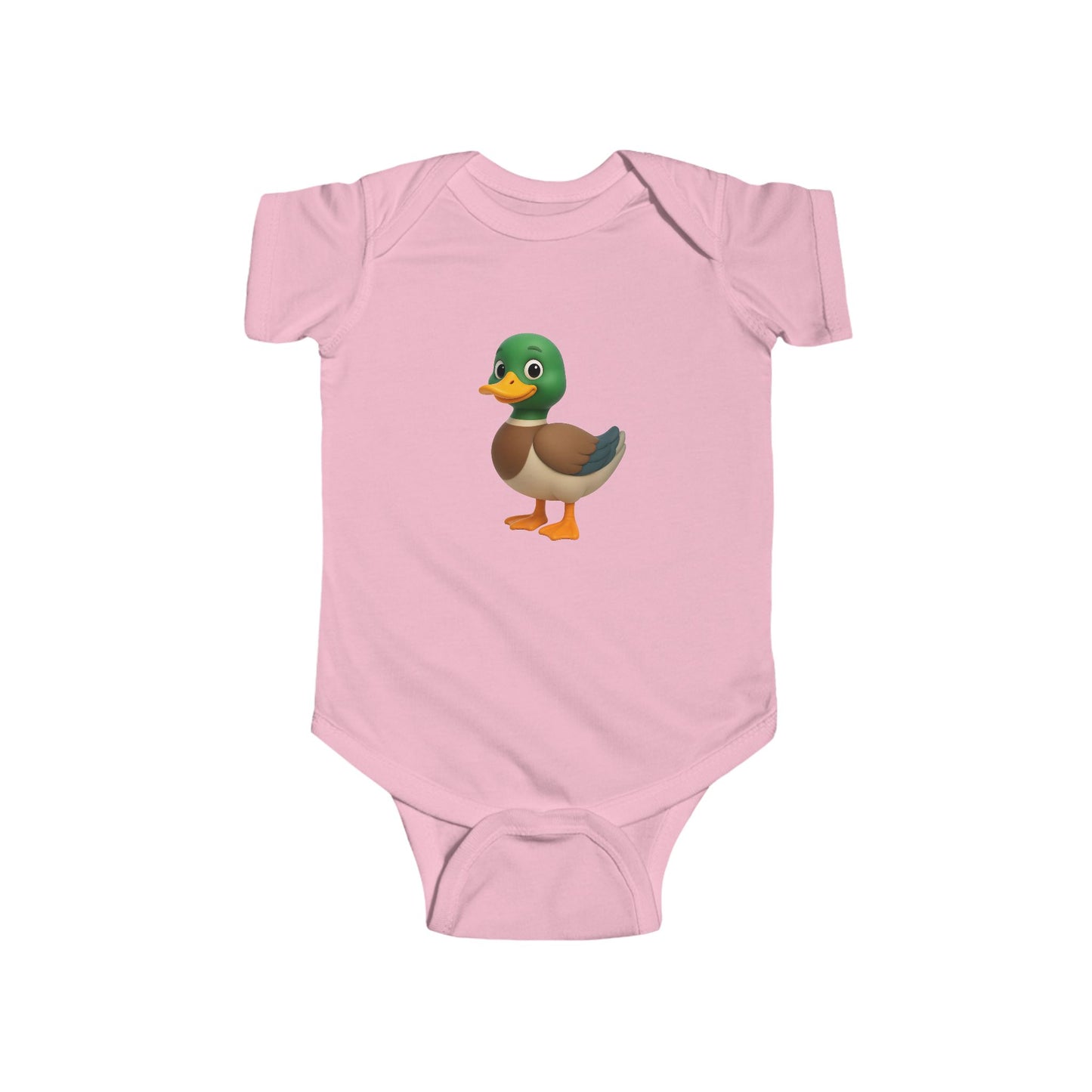 Cute Duck Infant Bodysuit, Baby Shower Gift, Toddler Clothing, Spring Outfits, Eco-Friendly Baby Wear, Animal Lover Apparel