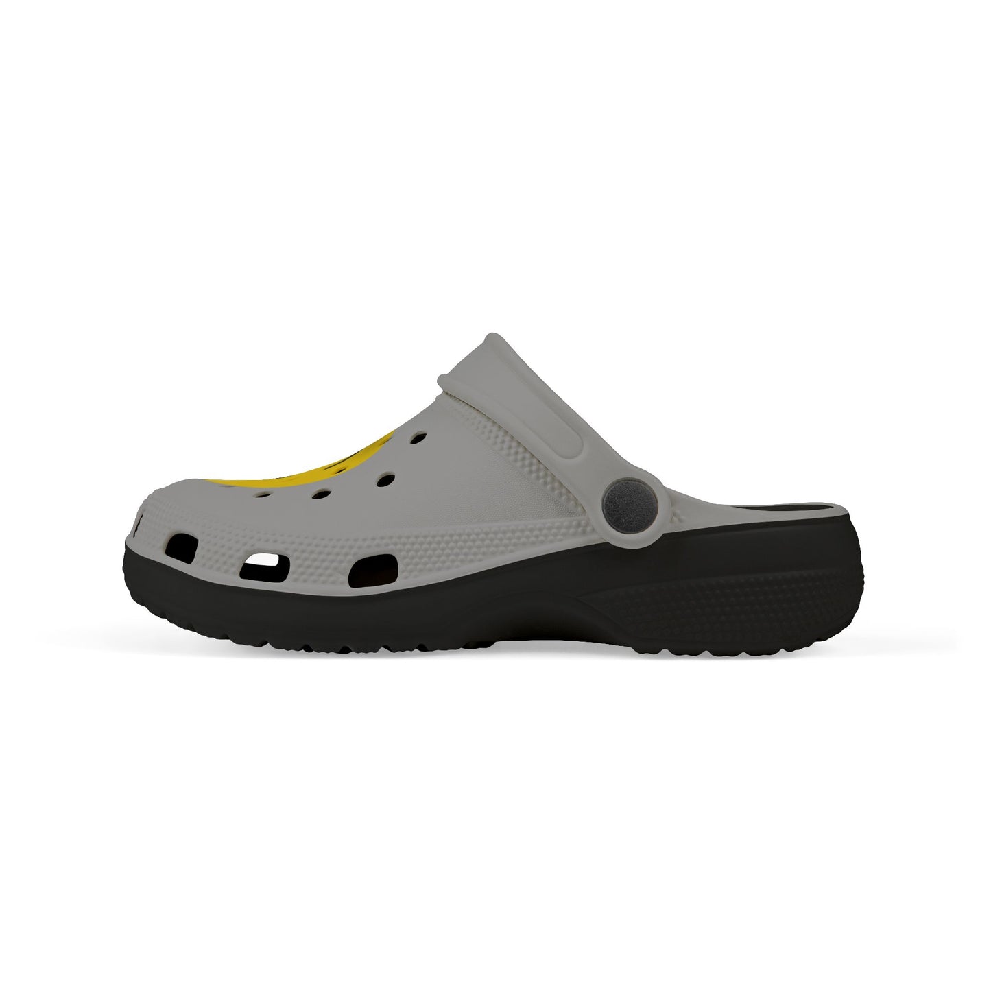 Smiley Face Clogs, Kid's EVA Foam Shoes, Comfortable Summer Footwear, Fun Playtime Shoes