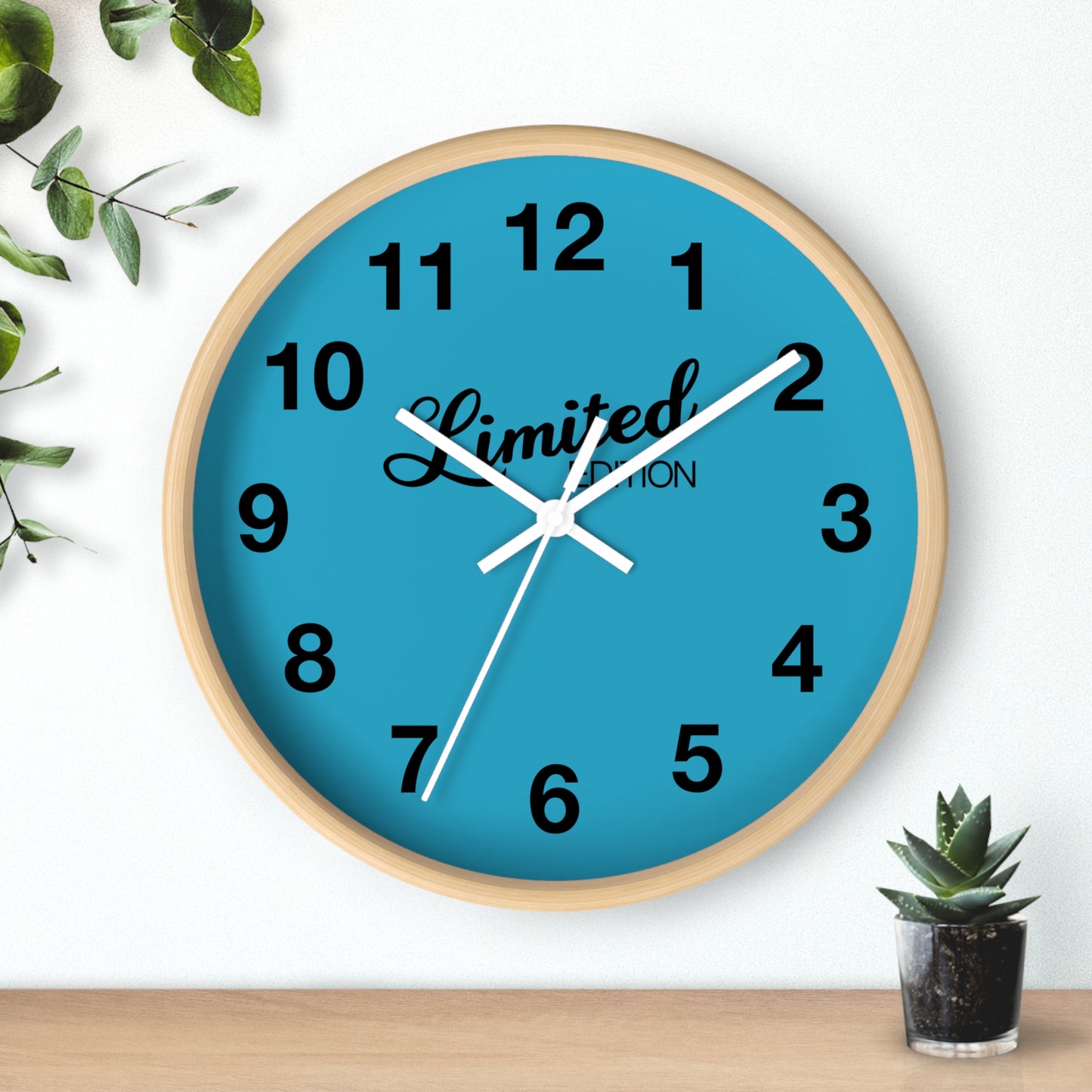 Limited Edition Wall Clock - Modern Home Decor, Timeless Gift, Unique Home Accent, Stylish Wall Art, Perfect for Any Occasion