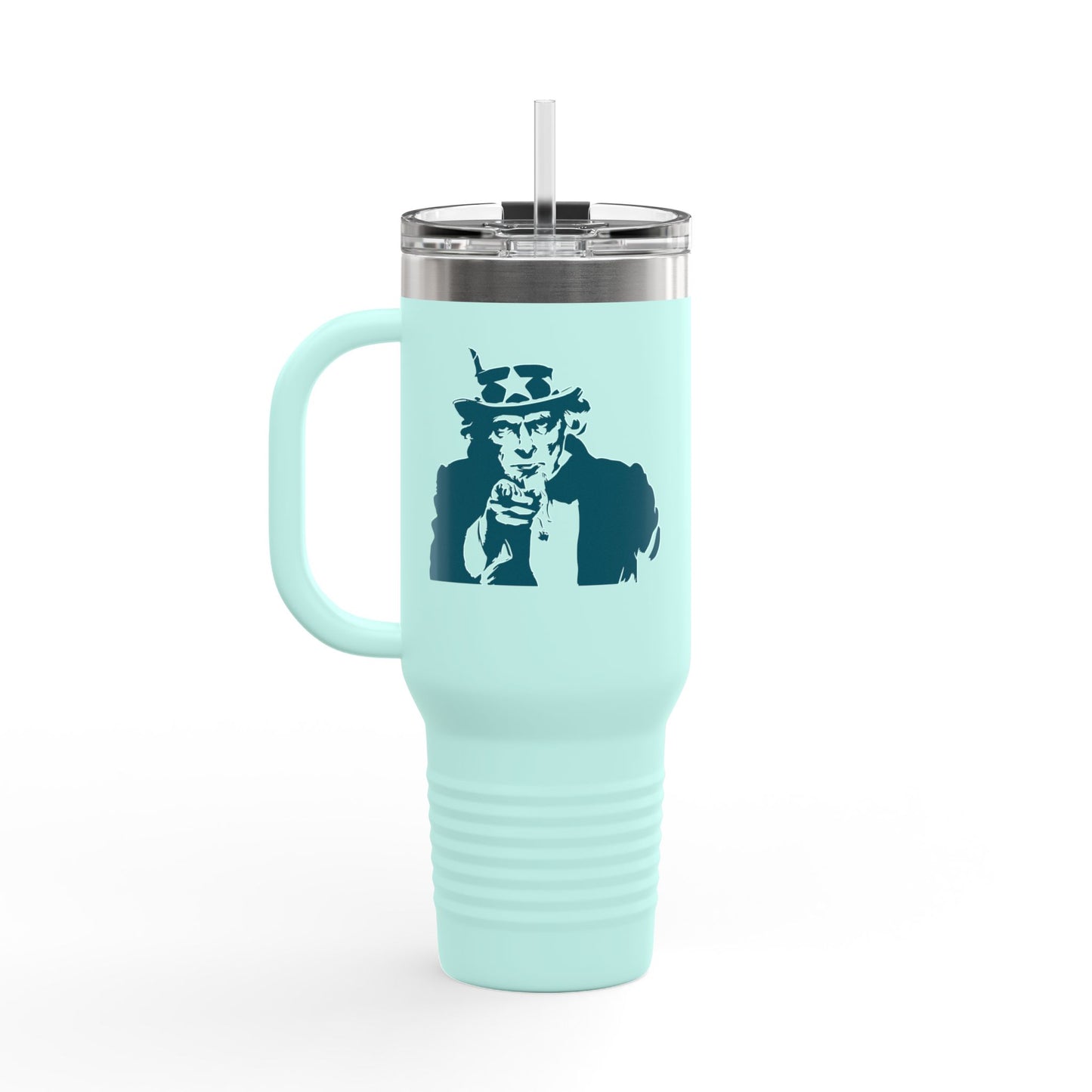 Insulated Travel Mug, 40oz America
