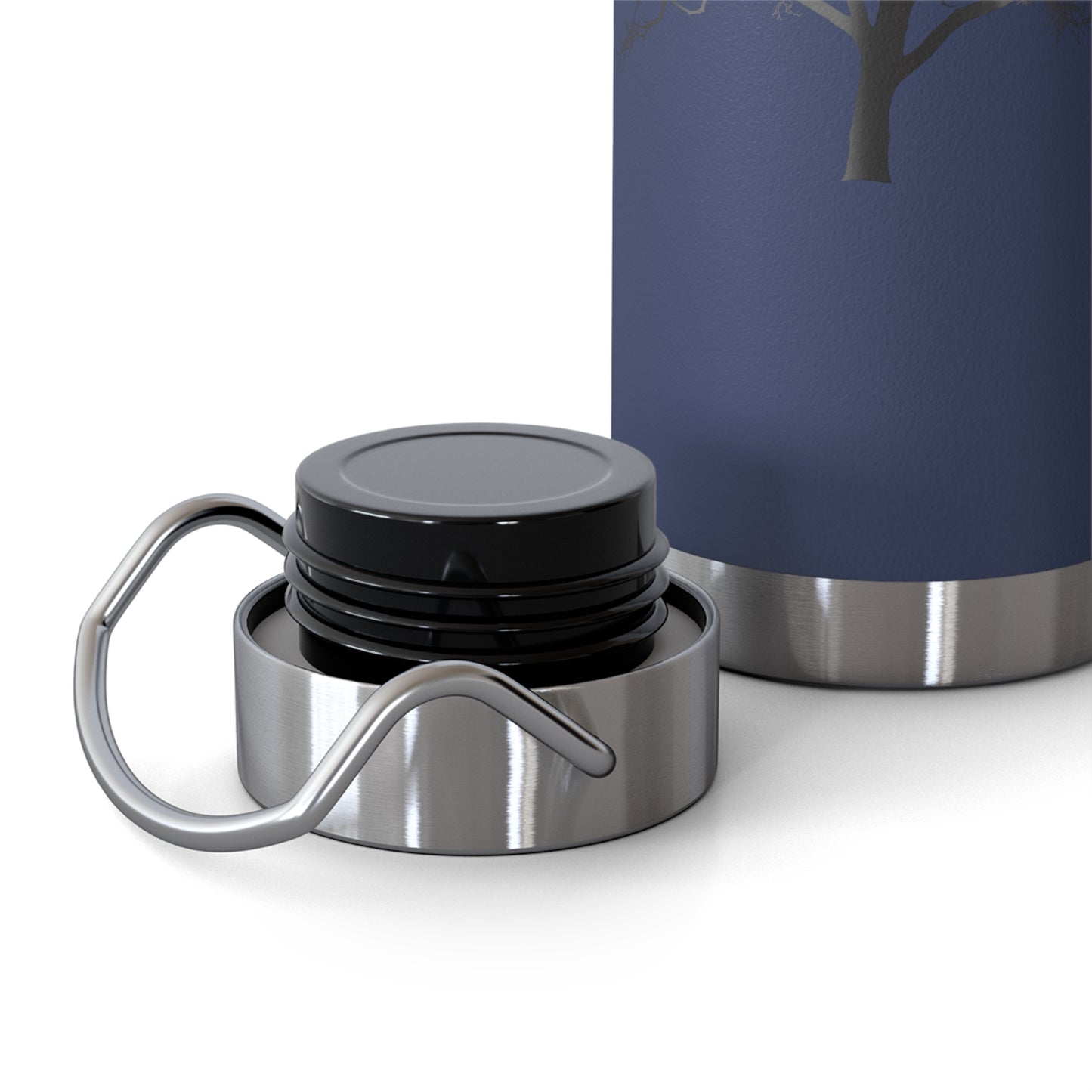 Elegant Tree Design Water Bottle, Eco-Friendly Travel Mug, Insulated Flask, Unique Gift for Nature Lovers, Outdoor Adventure Essential