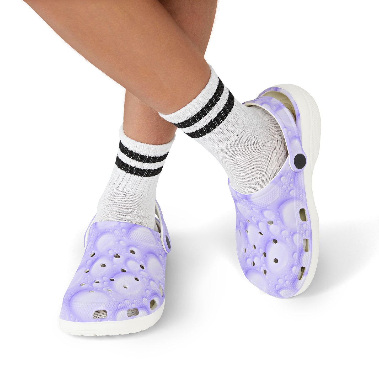 Whimsical Kid's EVA Clogs - Fun Bubble Design for Summer Play, Pool Days, Beach Trips, Birthday Gifts, or Outdoor Adventures
