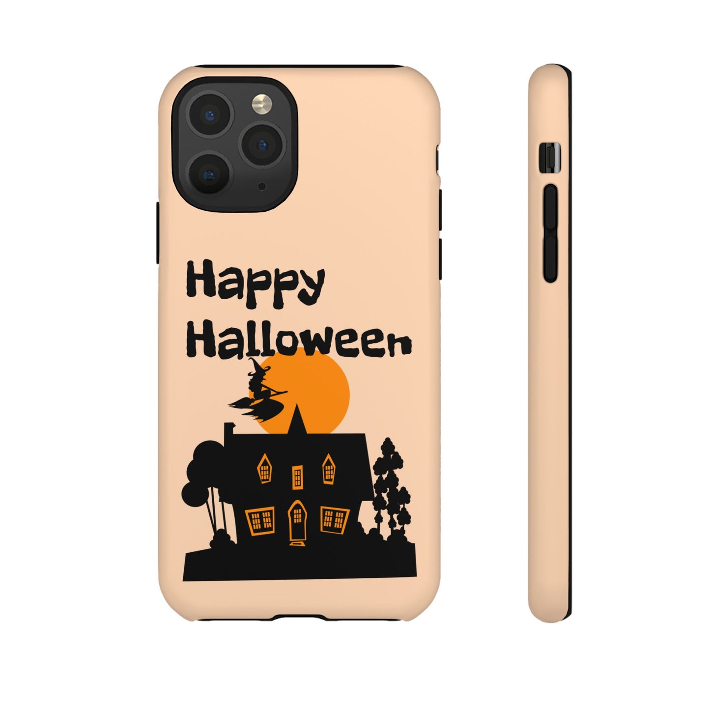 Halloween Phone Case, Spooky Mobile Cover, Tough Case for Phone, Witch Design, Fall Decor, Unique Gift for Halloween