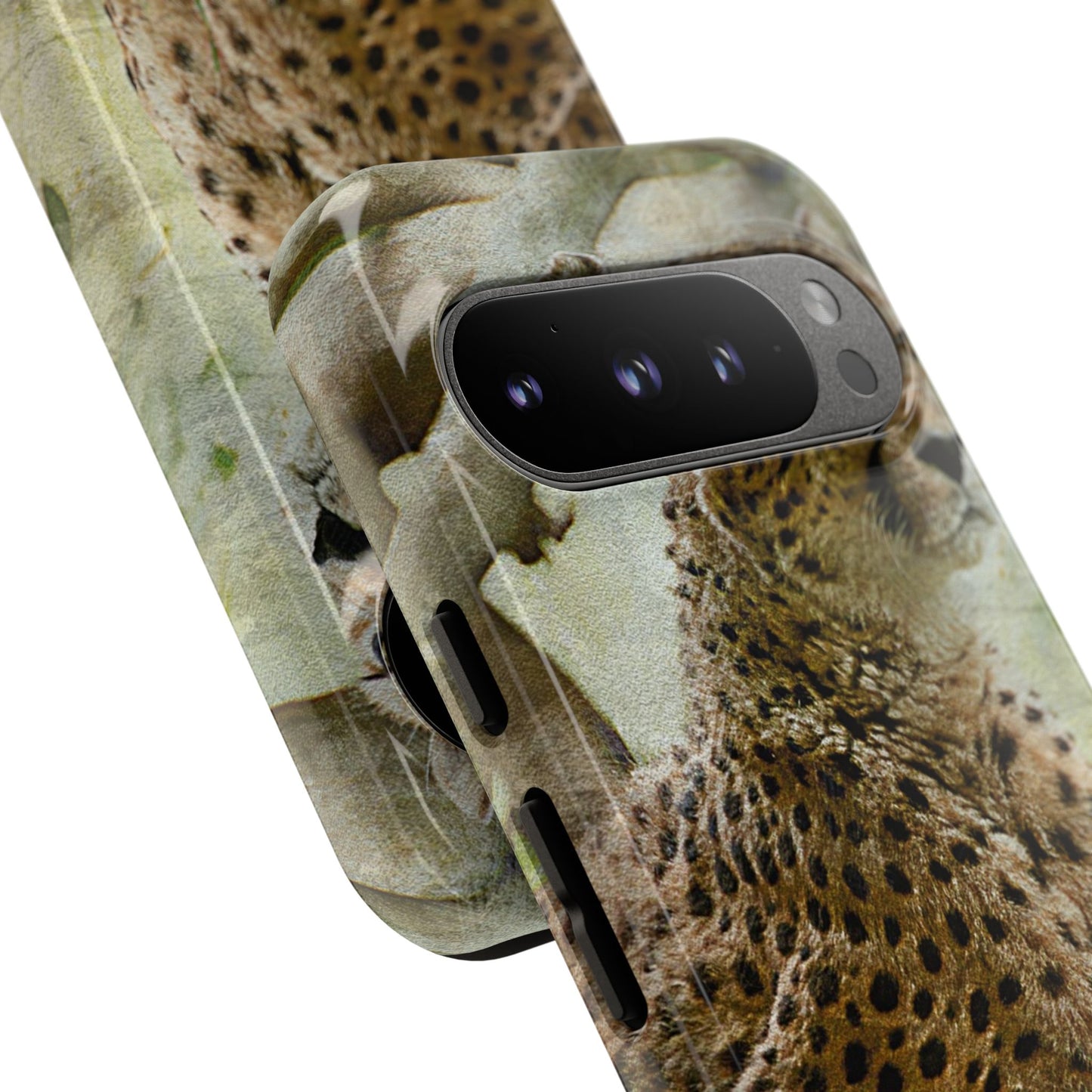Cheetah Phone Case, Tough Cases, Animal Lover Gift, Wildlife Protection, Eco-Friendly Mobile Cover, Unique Phone Accessory
