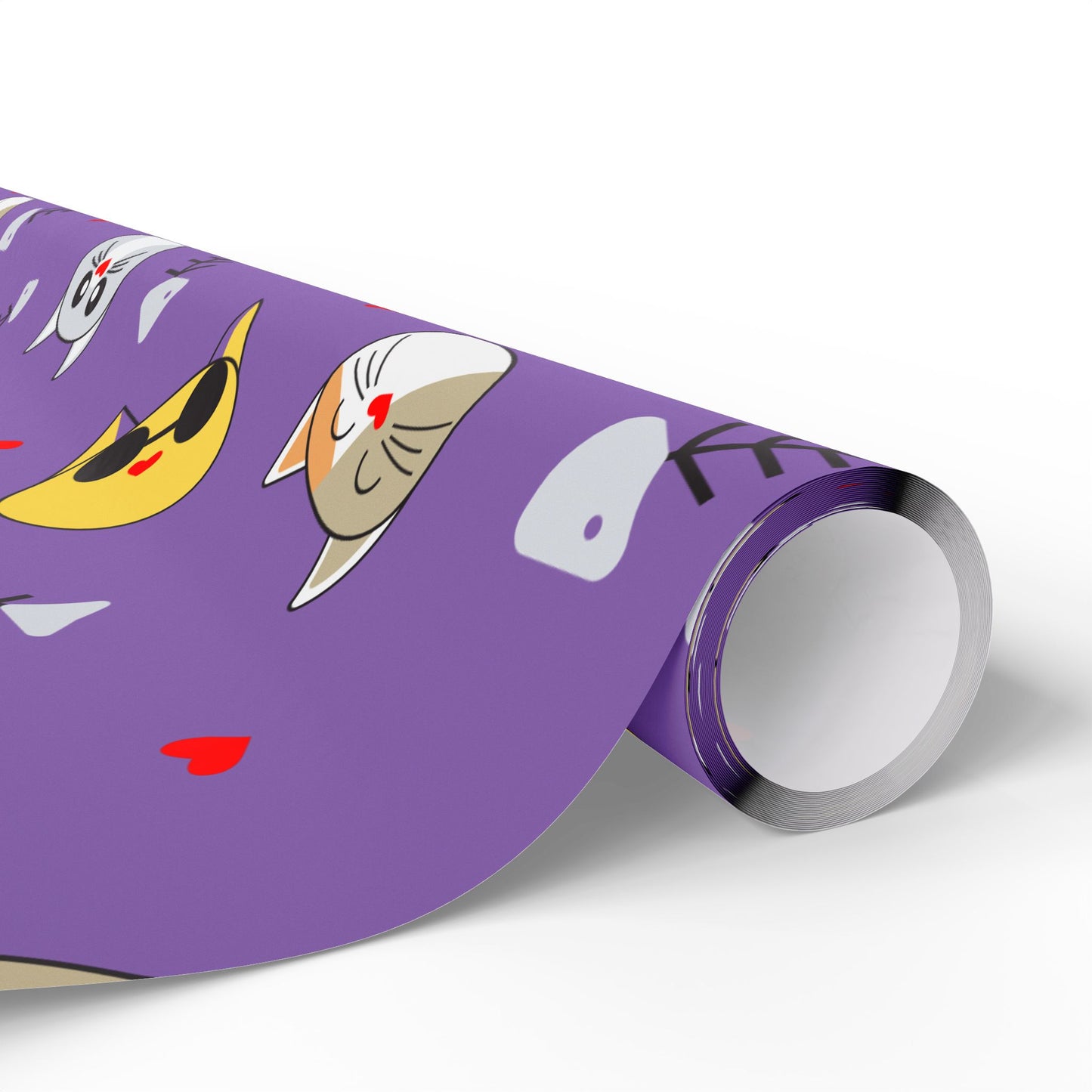 Cute Cat Wrapping Paper, Whimsical Gift Wrap for Pet Lovers