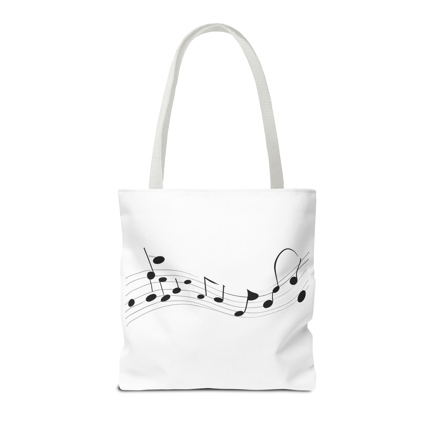 Musical Notes Tote Bag | Perfect for Music Lovers, Eco-Friendly Shopping