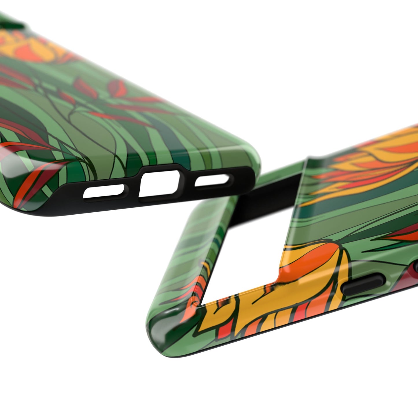 Vibrant Floral Phone Case, Nature-Inspired Tough Case, Eco-Friendly Cover, Unique Gift for Nature Lovers, Spring Decor
