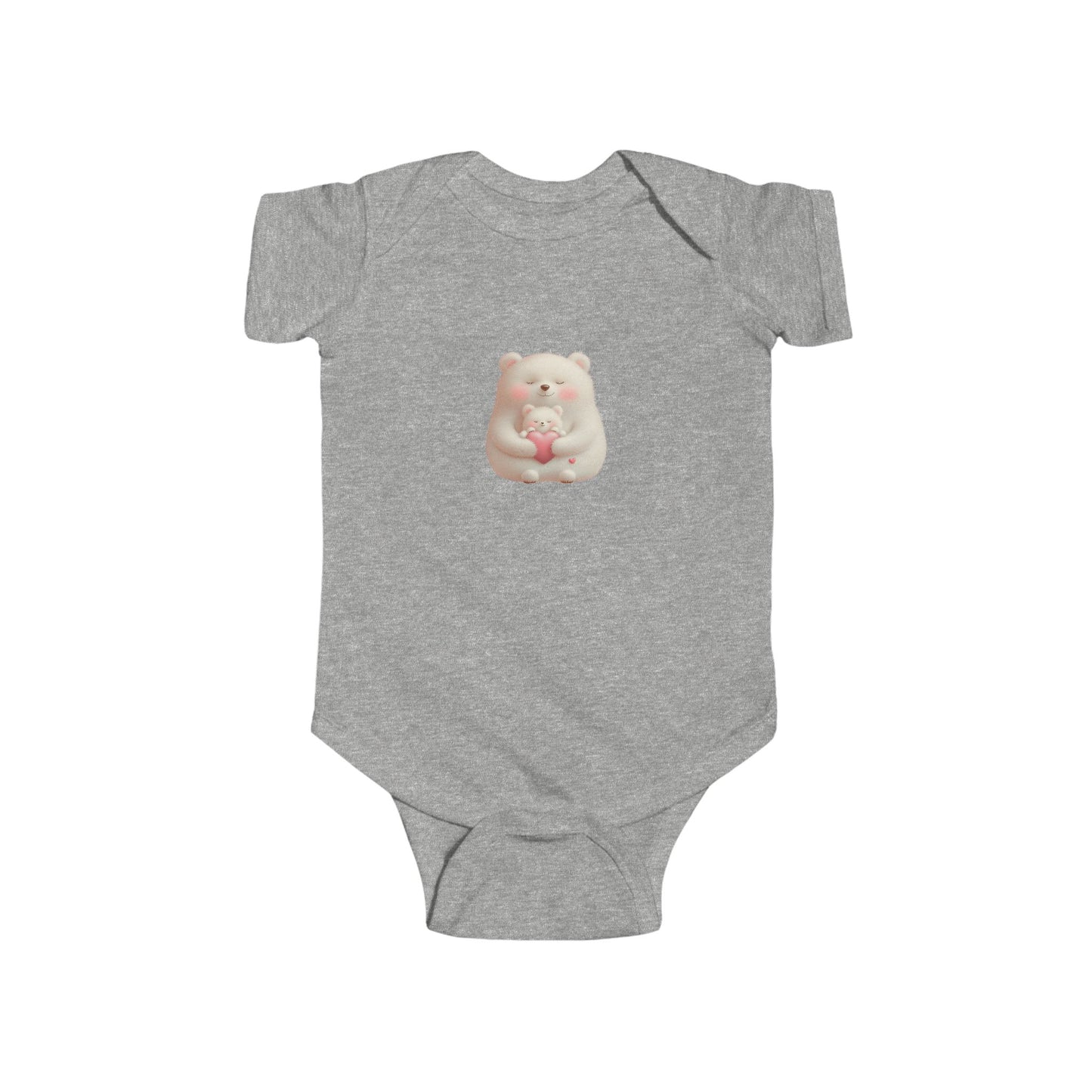 Cute Bear Infant Bodysuit, Baby Onesie, Newborn Gift, Cute Animal Outfit, Soft Cotton Baby Clothes, Baby Shower Gift